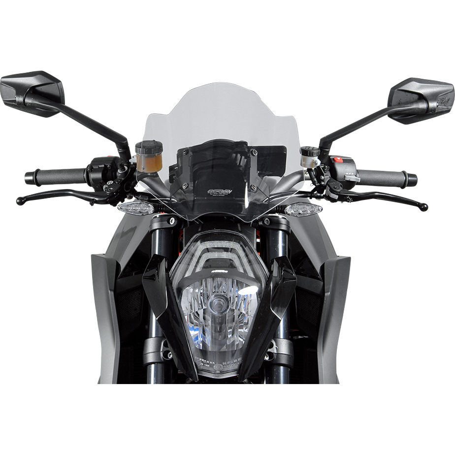 MRA Racingscheibe NRM klar für KTM 1290 Superduke R 2013-2016 - Motorradteile & Ersatzteile - Anbauteile