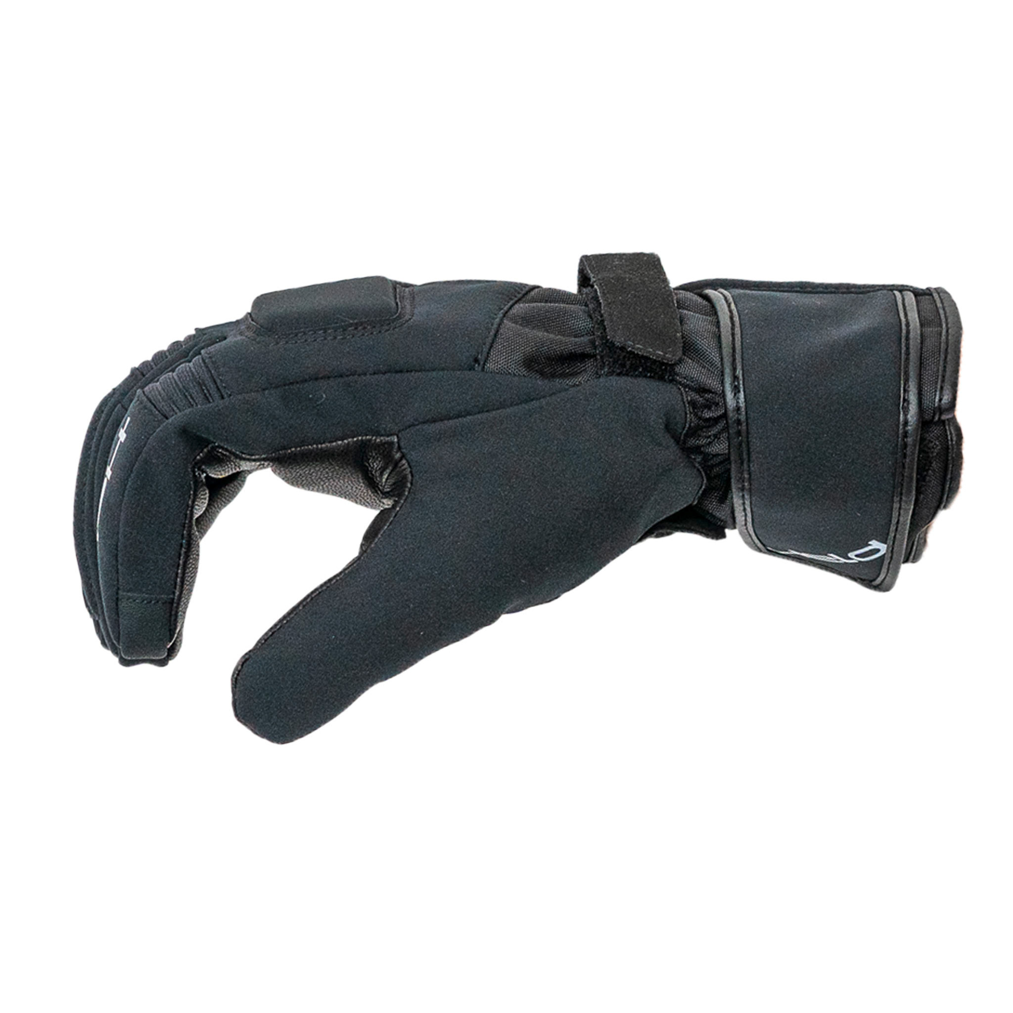 Held-Andrew Touren Leder-/Textilhandschuh lang schwarz 11-0000981006001812