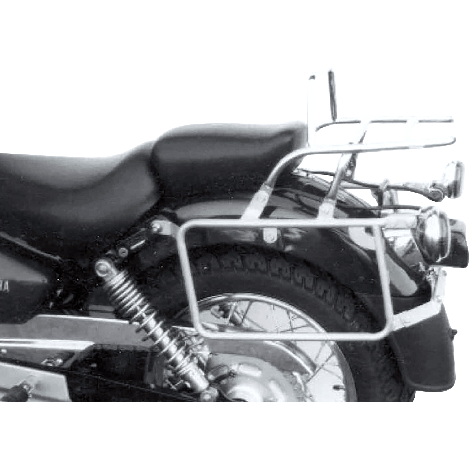 Hepco & Becker Komplett-Kofferträger chrom für Yamaha XV 125/250 Virago - Motorradzubehör - Motorradgepäck
