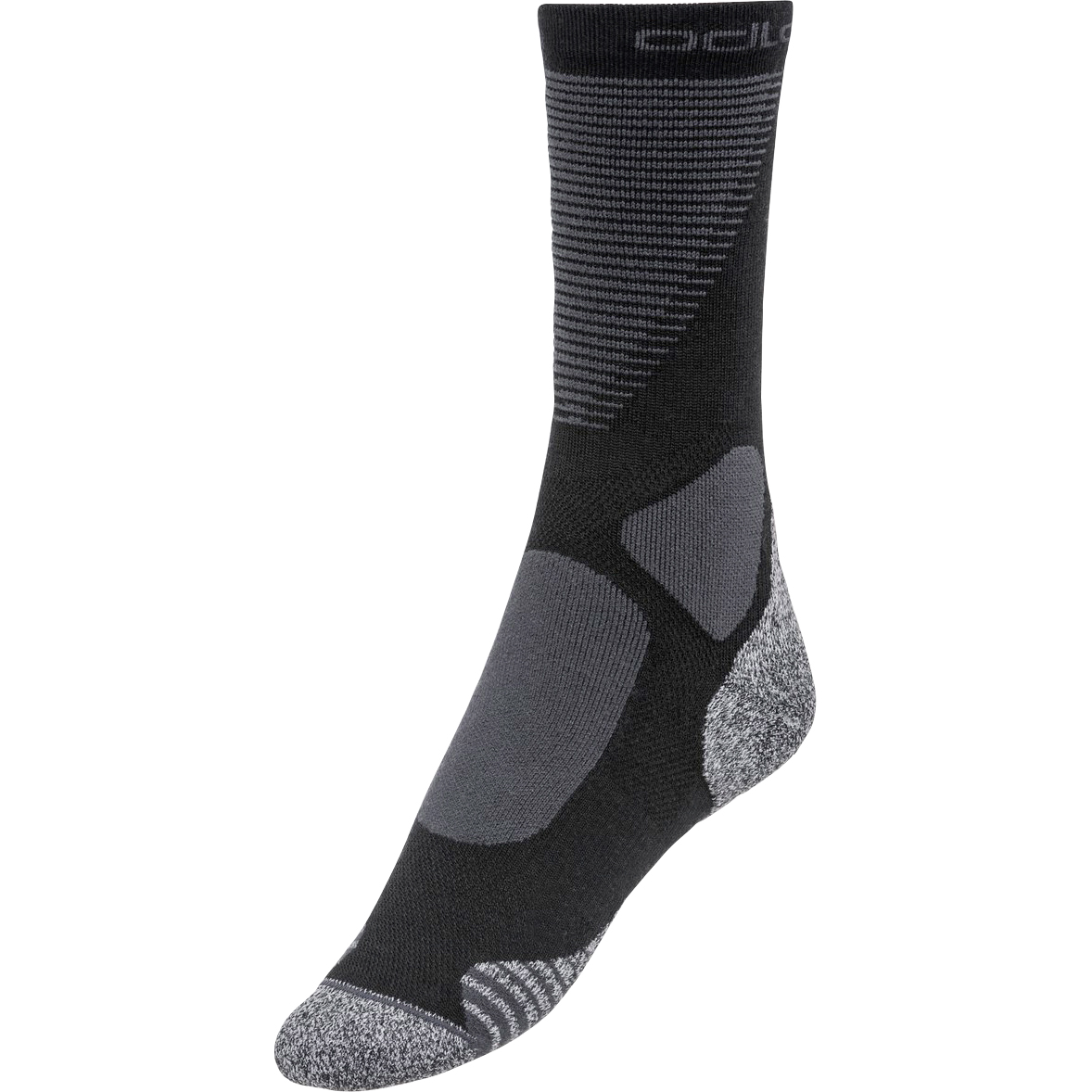 Odlo Crew Active Warm XC Socken schwarz 36 - 38 - Motorradbekleidung - Wetterschutzkleidung