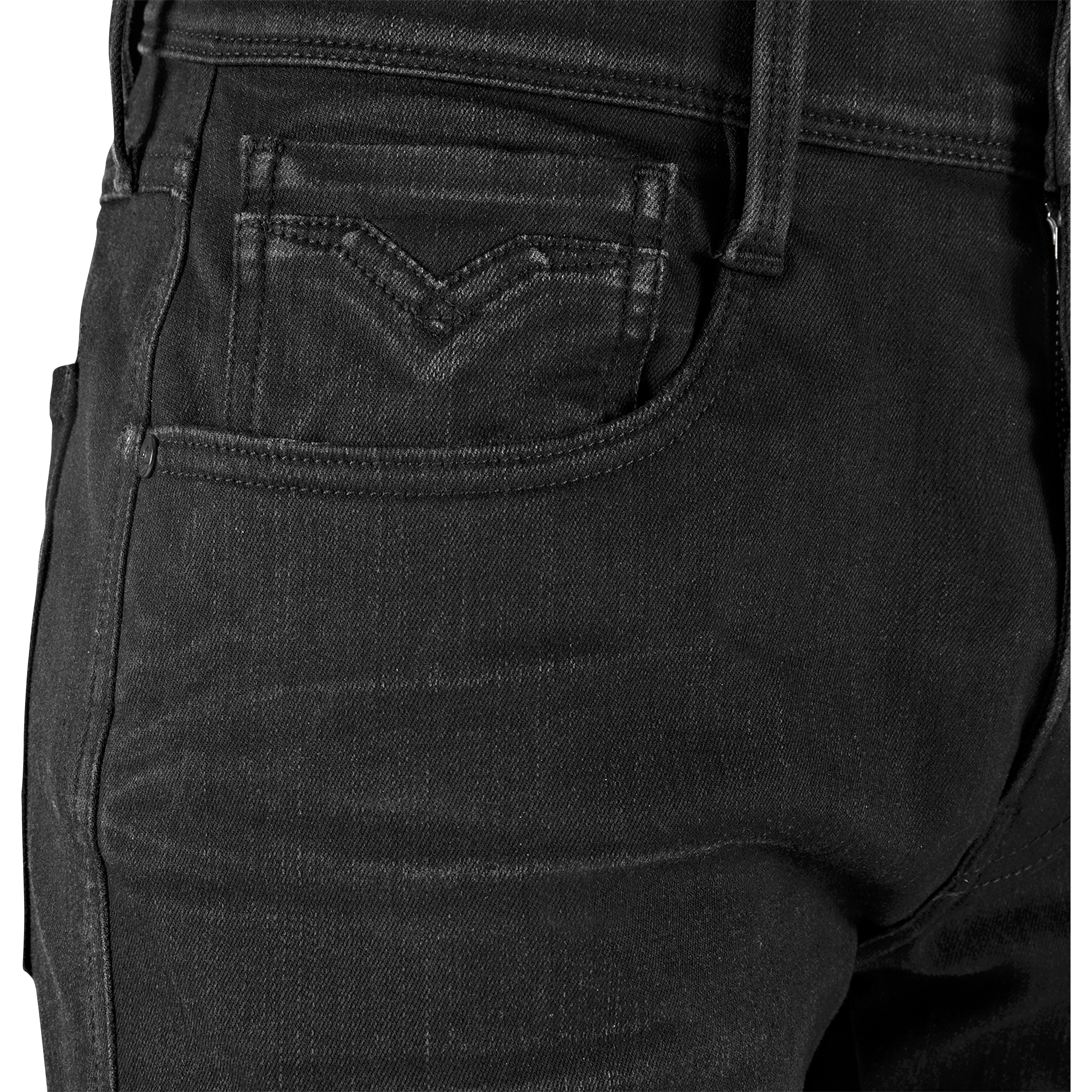 Chain Jeanshose schwarz