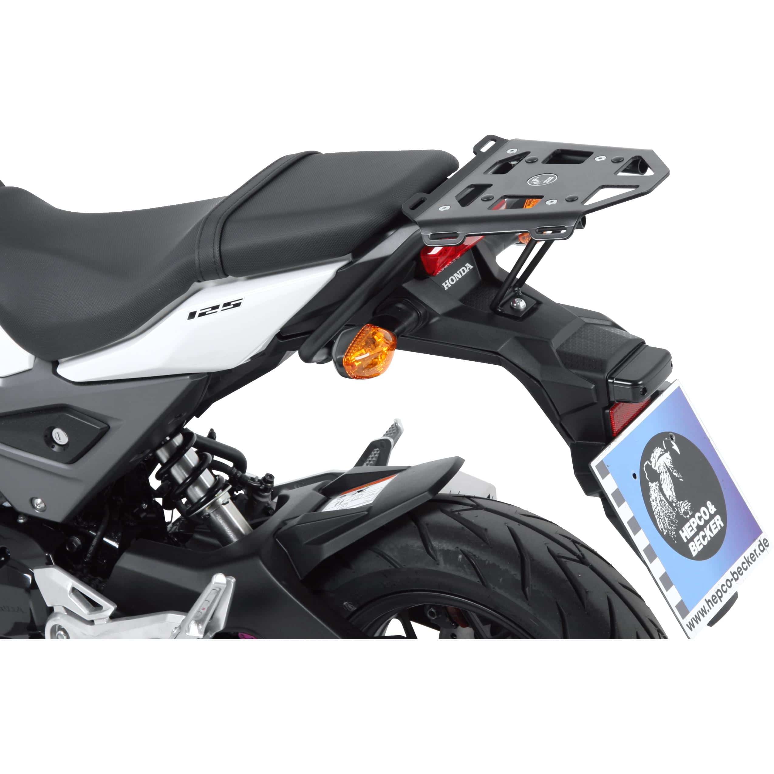 Hepco & Becker Minirack schwarz für Honda MSX 125 2017-2020 - Motorradzubehör - Motorradgepäck