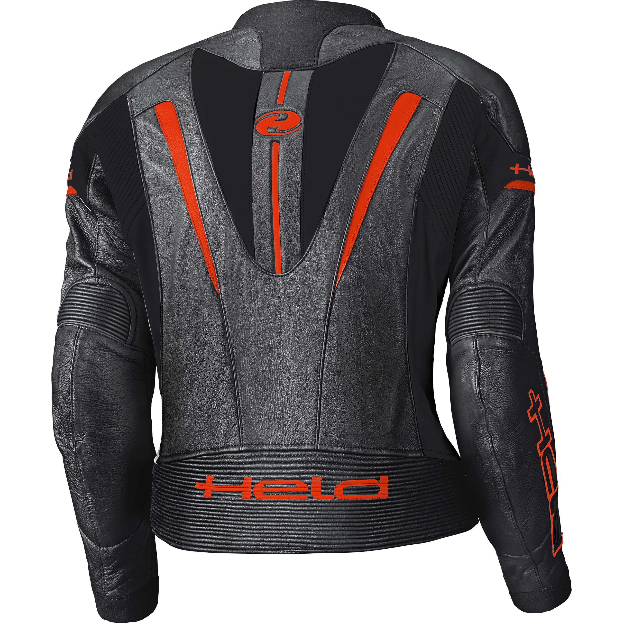 Held-Debbie II Damen Lederjacke schwarz/neonrot 46-1005911999002410