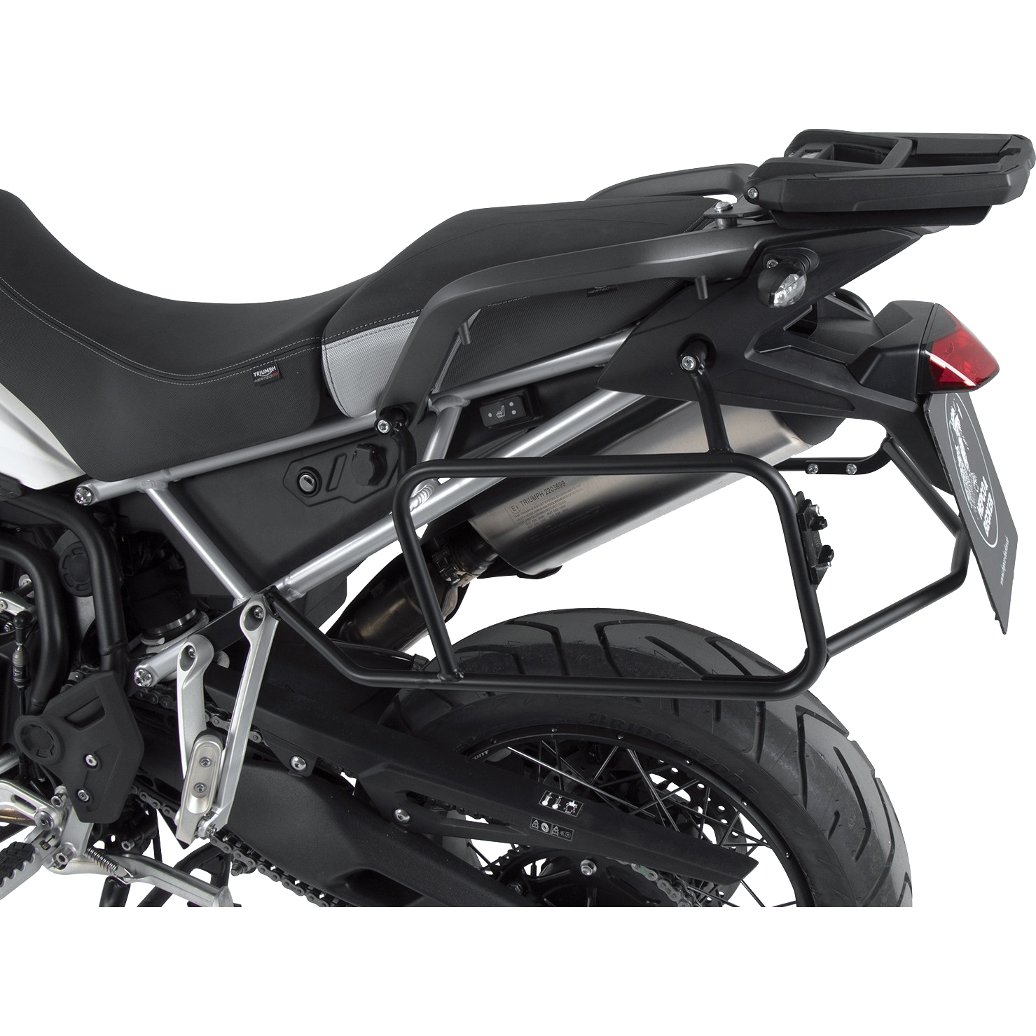 Hepco & Becker Seitenkofferträger schwarz für Triumph Tiger 850 Sport - Motorradzubehör - Motorradgepäck