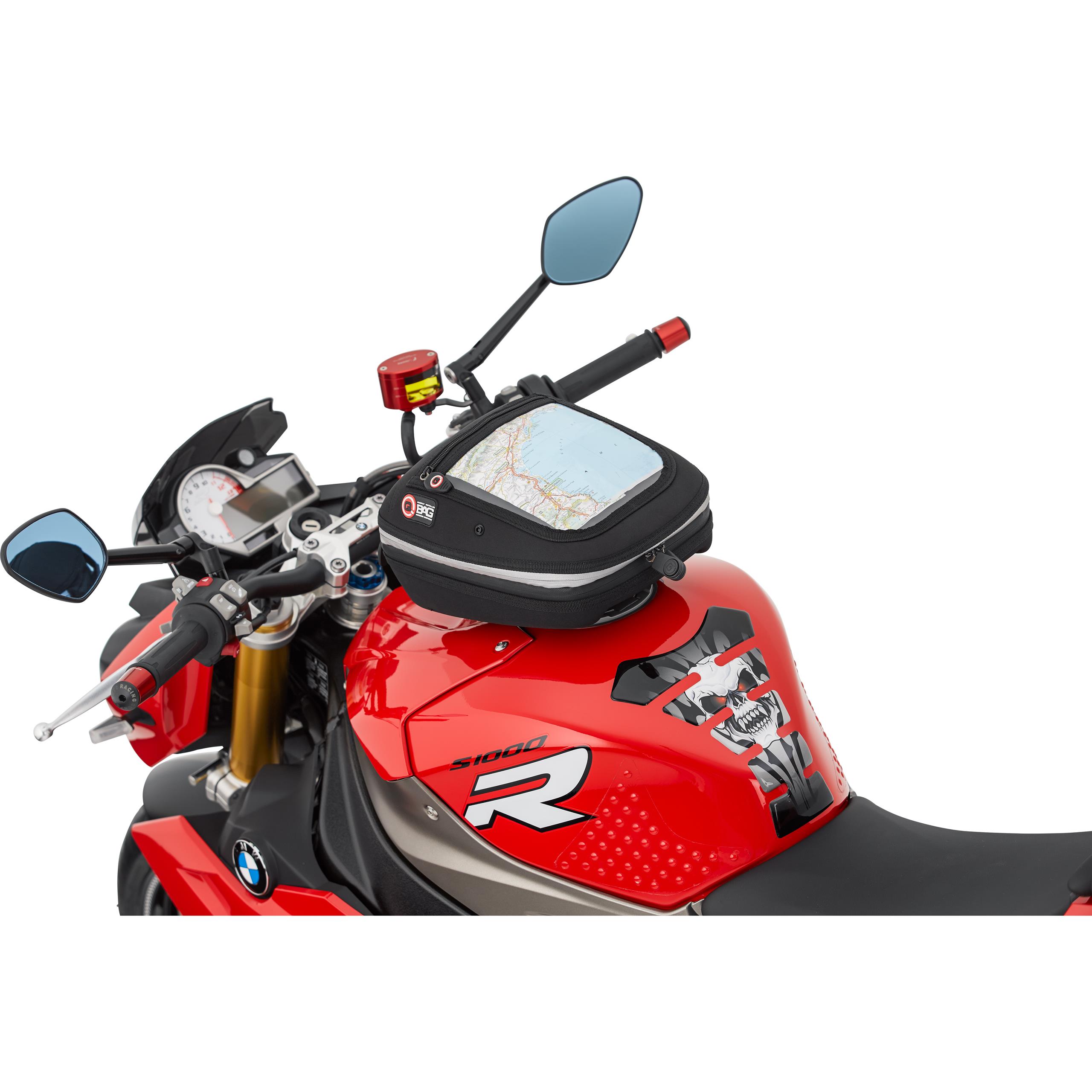 QBag Quick-Lock Tankrucksack 12 (ohne Oberring) 5,5-7 Liter - Motorradzubehör - Motorradgepäck