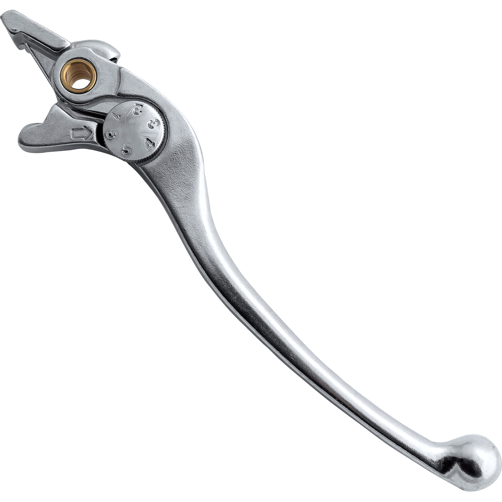 Shin Yo Bremshebel wie OEM silber 421 YP-1638-T1-P für Kawasaki/Suzu - Motorradteile & Ersatzteile - Lenker, Griffe & Hebel