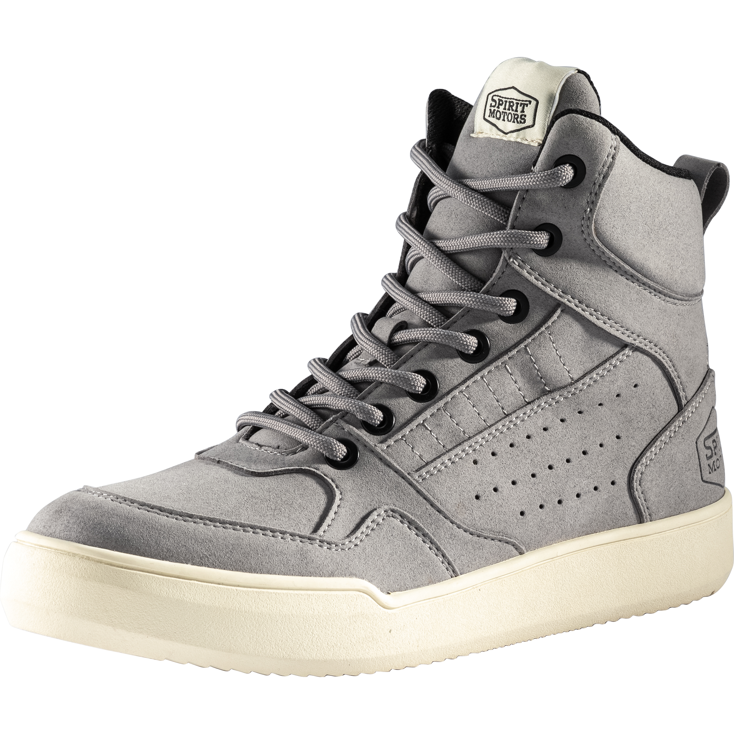 Spirit Motors Billy Winker Motorradschnürstiefel kurz grau 43 - Motorradbekleidung - Lifestyle Motorradbekleidung