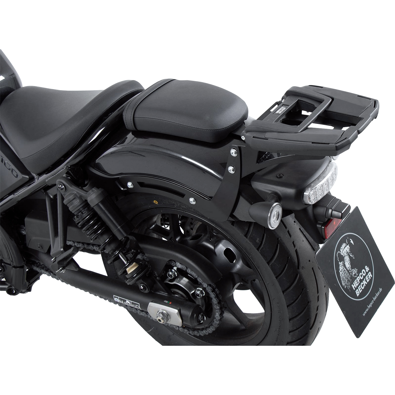 Hepco & Becker Gepäckträger Easyrack schwarz für Honda CMX 1100 Rebel 21-24 - Motorradzubehör - Motorradgepäck