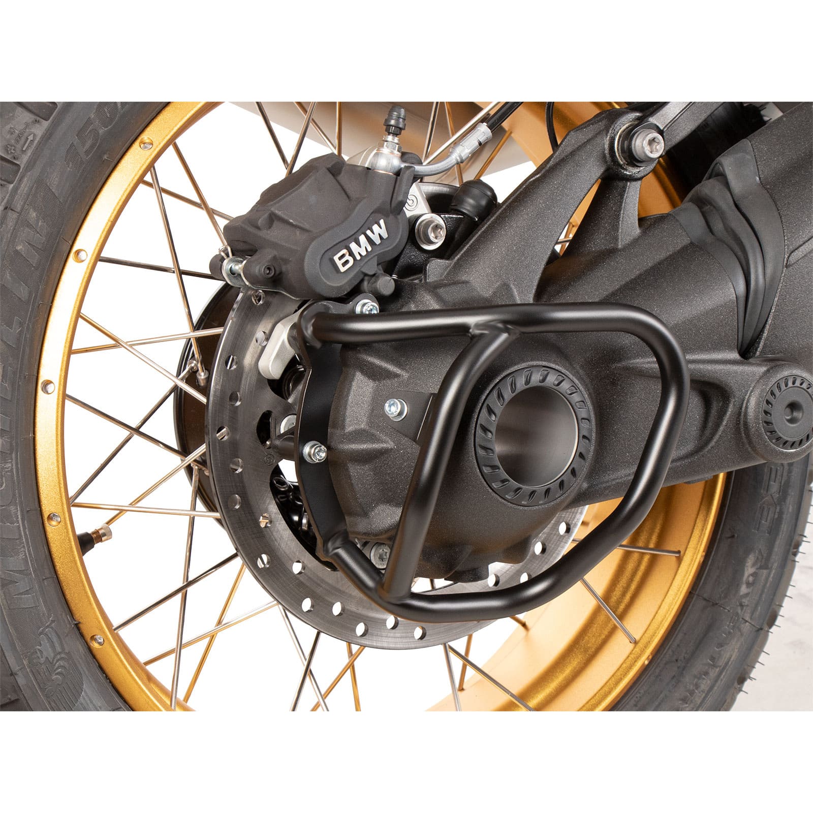 Hepco & Becker Kardanschutzbügel schwarz für BMW R nineT Scrambler - Motorradteile & Ersatzteile - Anbauteile