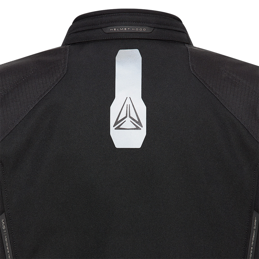 Pharao-Korab WP Textiljacke schwarz/grau/rot XXL-0000855003041012