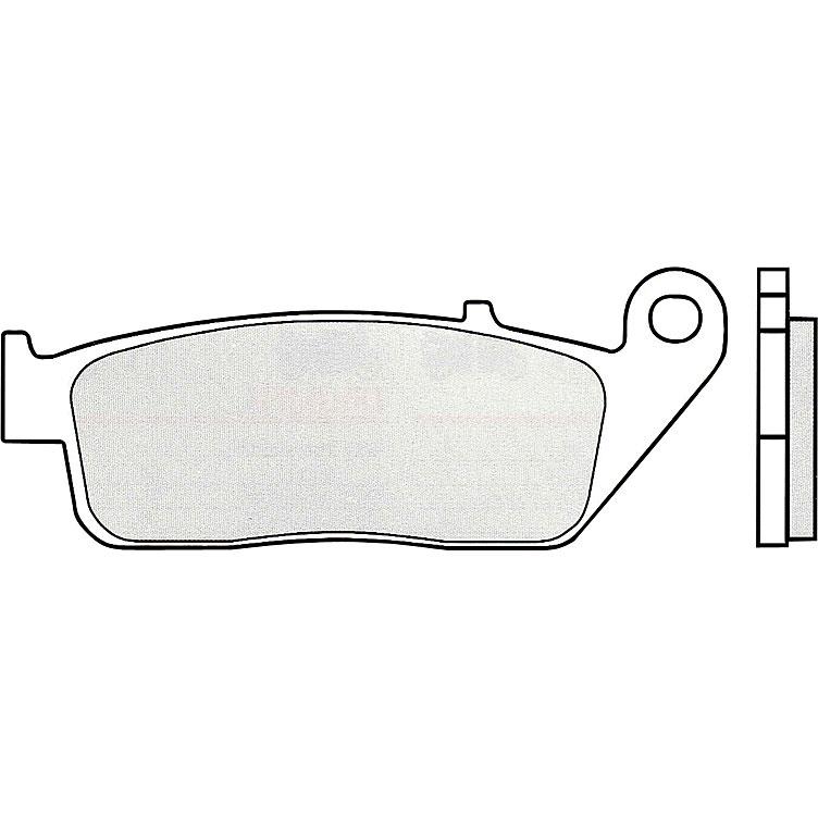 Brembo-Bremsbeläge organisch 07HO30.05  102,1x38,9x8,1mm-5561891267005010