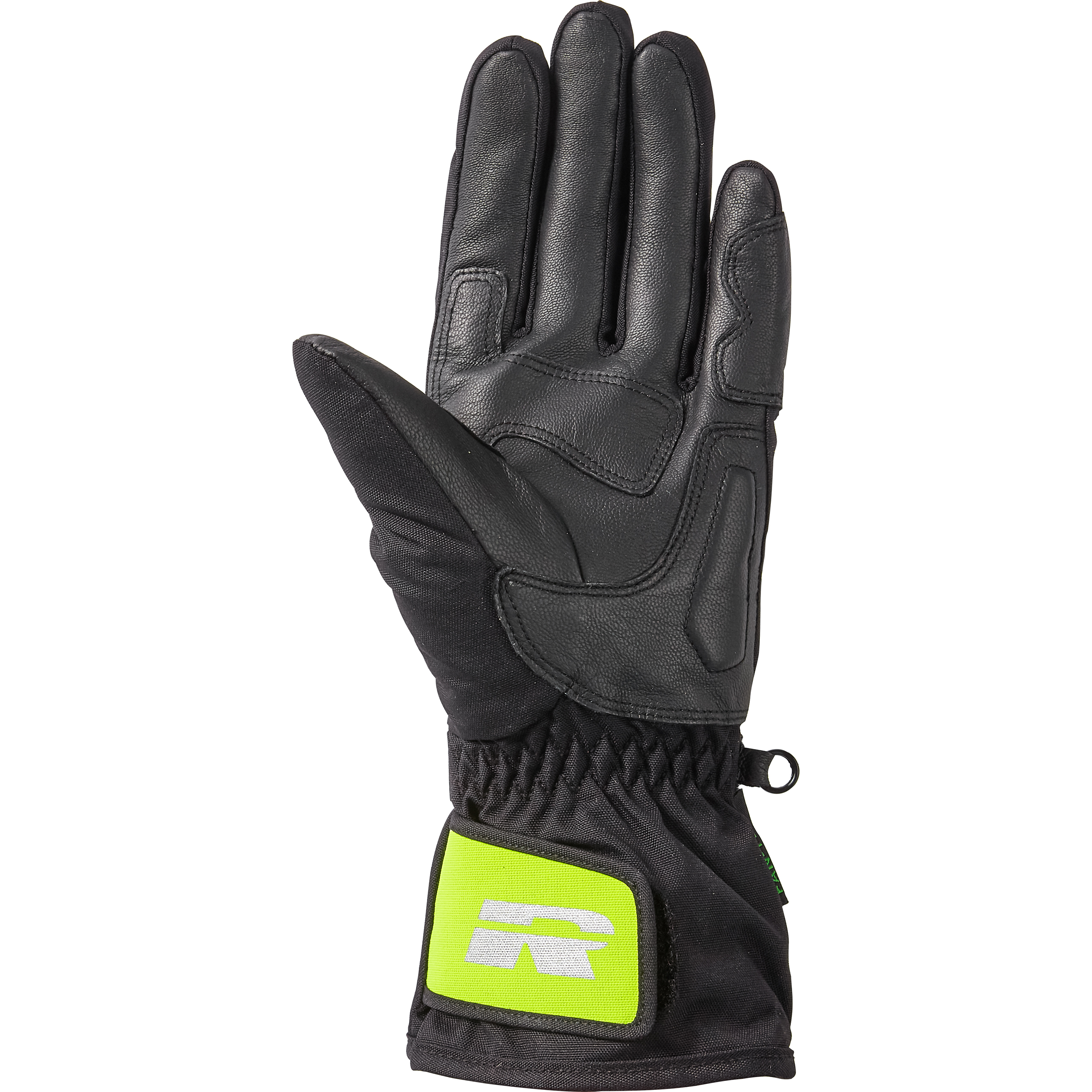 Road-Tour Leder-/Textilhandschuh 2.0 Damen lang neongelb 7-3115221006009932