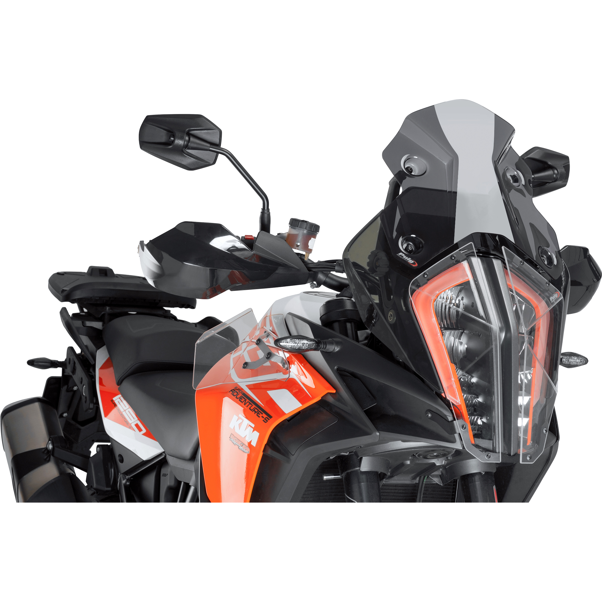 Puig Sportscheibe stark getönt für KTM Super Adventure 2017-2020 - Motorradteile & Ersatzteile - Verkleidungen & Abdeckungen