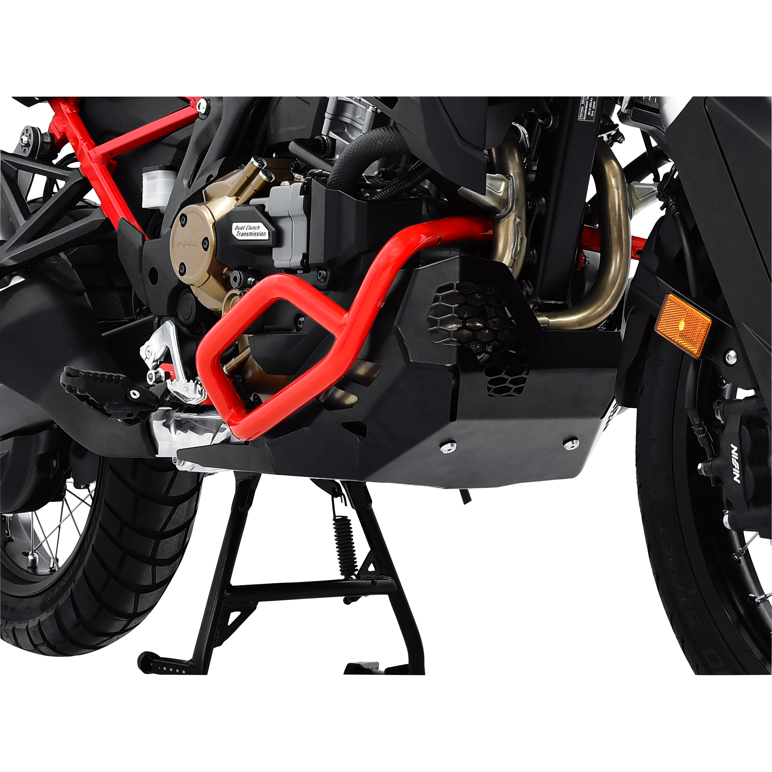 Zieger Motorschutz Alu schwarz für Honda CRF 1100 Africa Twin - Motorradteile & Ersatzteile - Verkleidungen & Abdeckungen