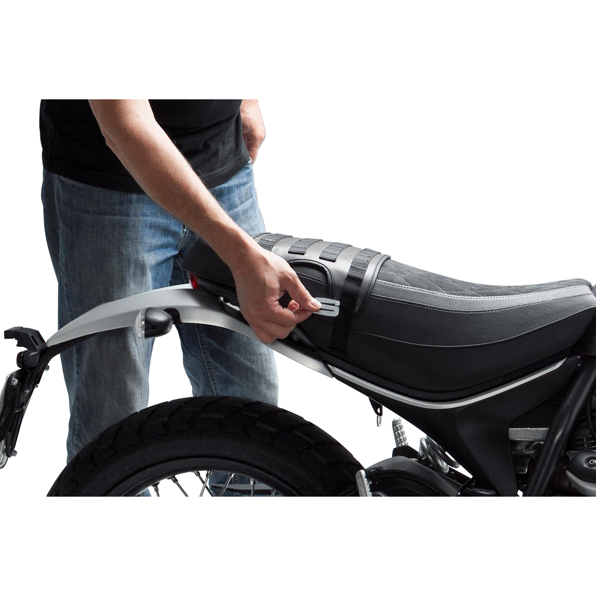SW-MOTECH Ersatzteil BC.ZUB.00.085.3000 S-Hakenpaar für Seitentaschen - Motorradzubehör - Motorradgepäck