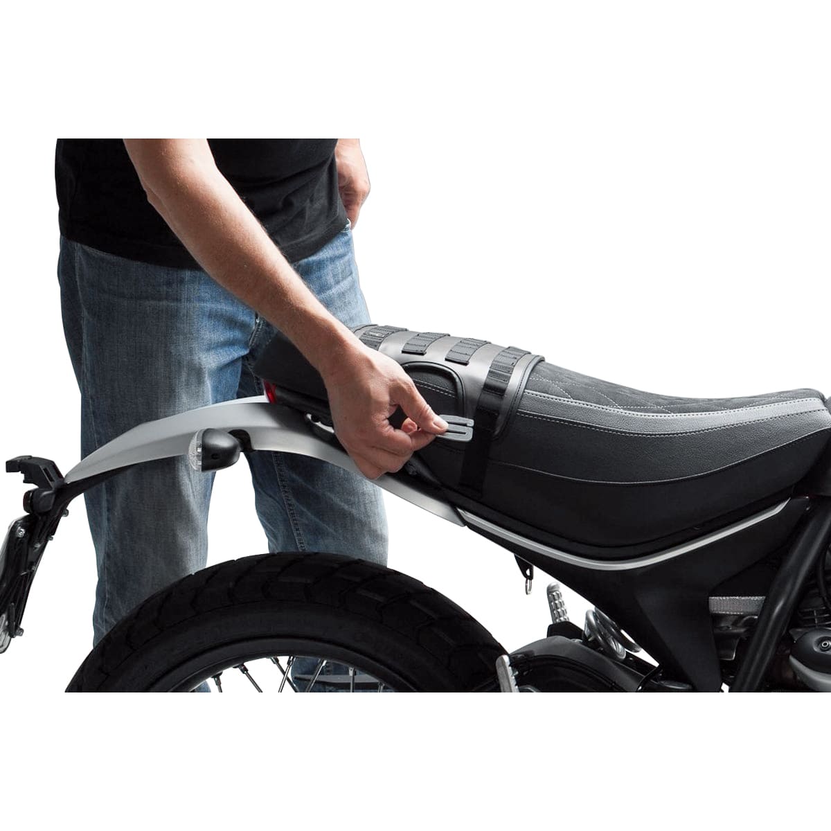 SW-MOTECH Ersatzteil BC.ZUB.00.085.3000 S-Hakenpaar für Seitentaschen - Motorradzubehör - Motorradgepäck
