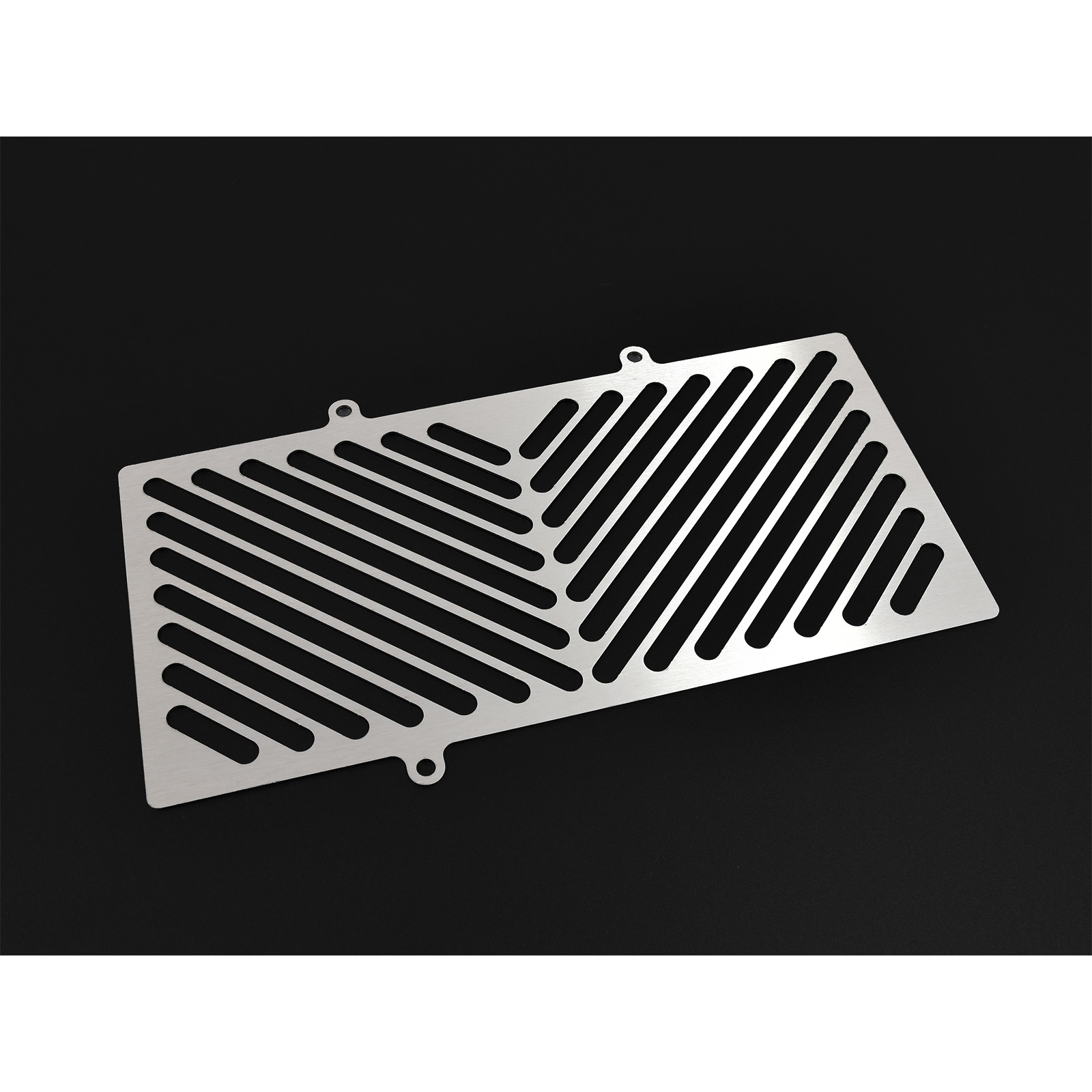Zieger Kühlerabdeckung Clean silber für Kawasaki ER-6 n/f 2012-2016 - Motorradteile & Ersatzteile - Verkleidungen & Abdeckungen