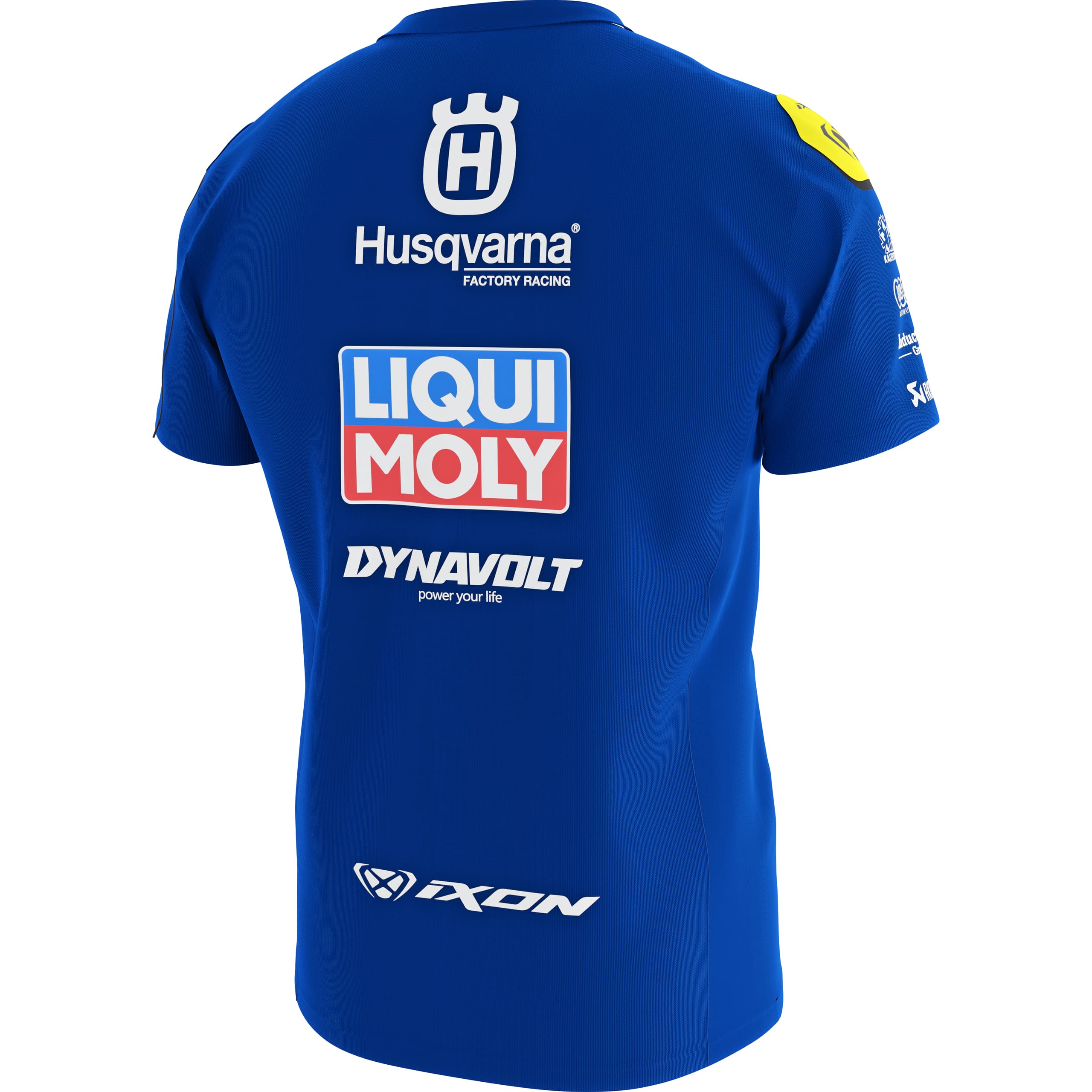 Ixon-Liqui Moly Intact GP T-Shirt blau/gelb L-8021881999003010