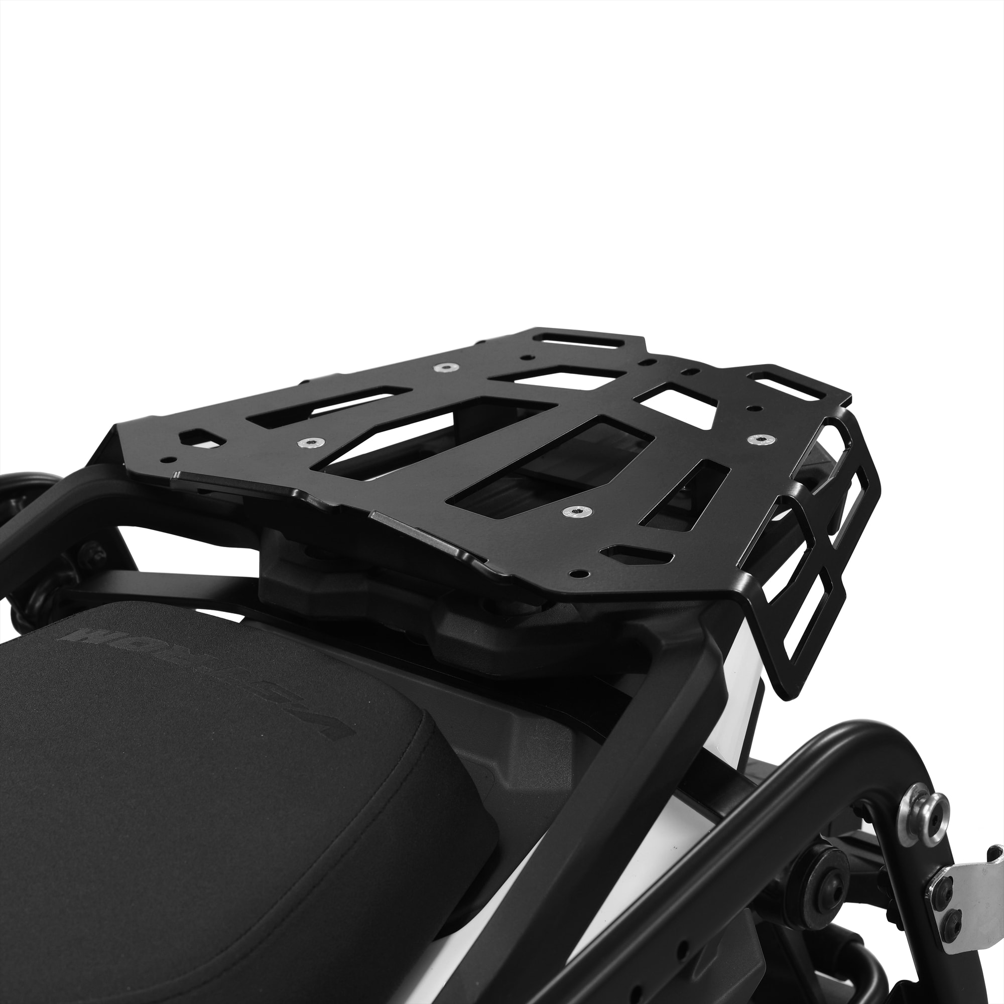 Zieger Gepäckbrücke Alu schwarz für Suzuki DL 800 V-Strom /DE - Motorradzubehör - Motorradgepäck