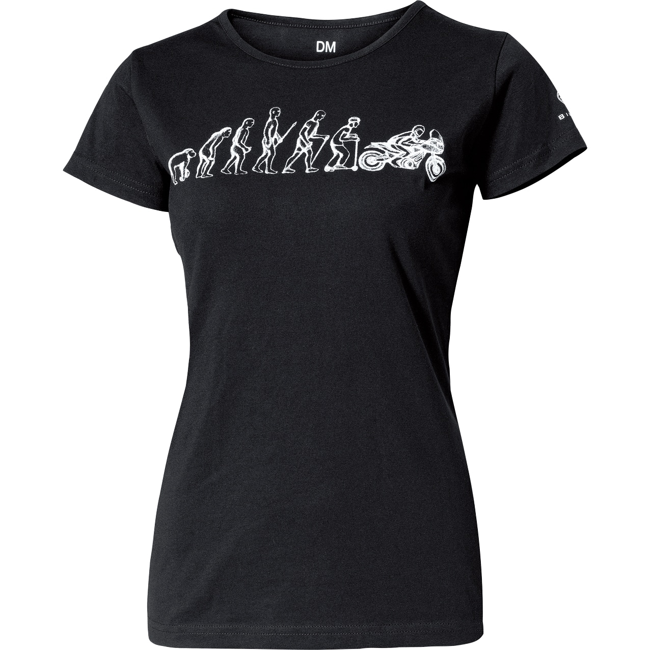 Held-Evolution T-Shirt Damen schwarz-8019681999001