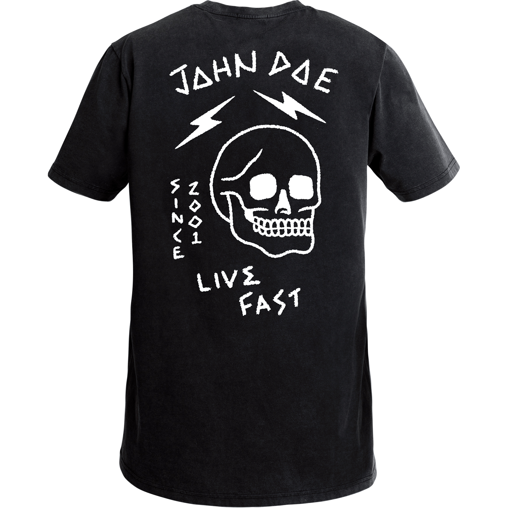 John Doe-T-Shirt Live Fast Skull schwarz XXL-8021121999001012