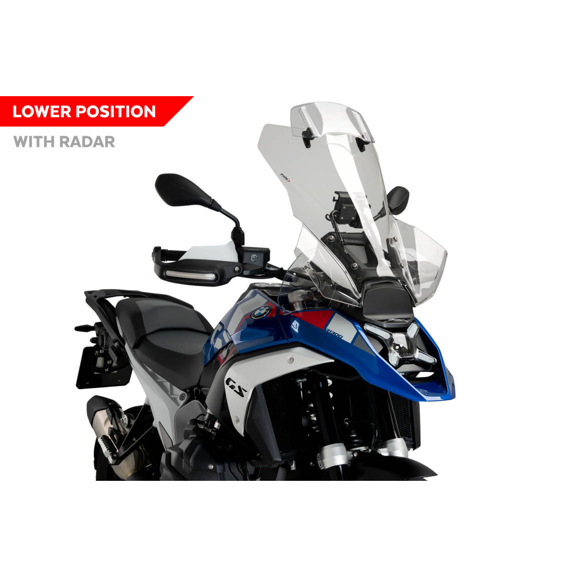 Puig Tourenscheibe mit Aufsatzspoiler getönt für BMW R 1300 GS mi - Motorradteile & Ersatzteile - Verkleidungen & Abdeckungen