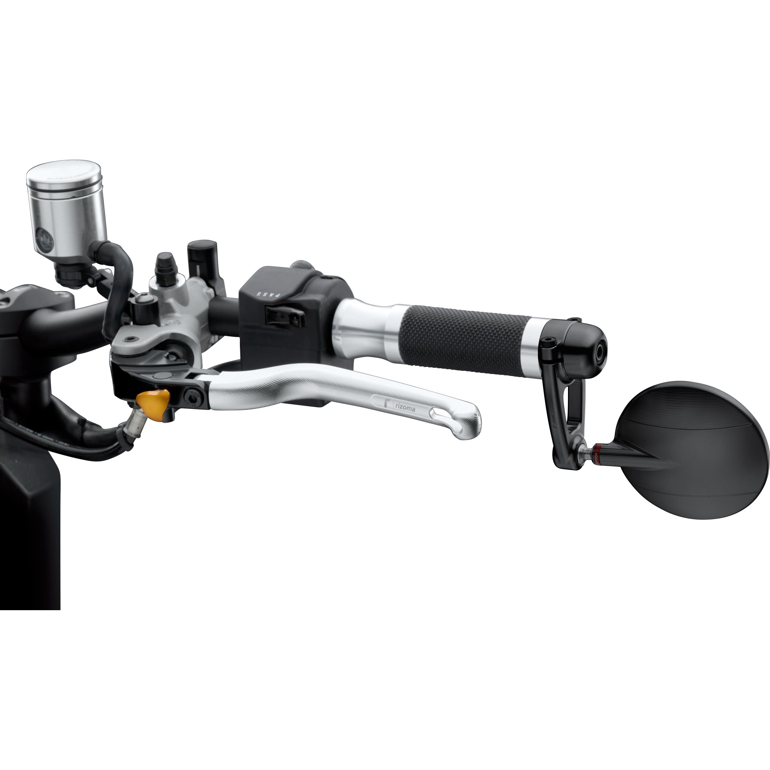 Rizoma-Lenkerendenspiegel M6 Spy-Arm Ø94,5mm BS300B schwarz-5701381112003161