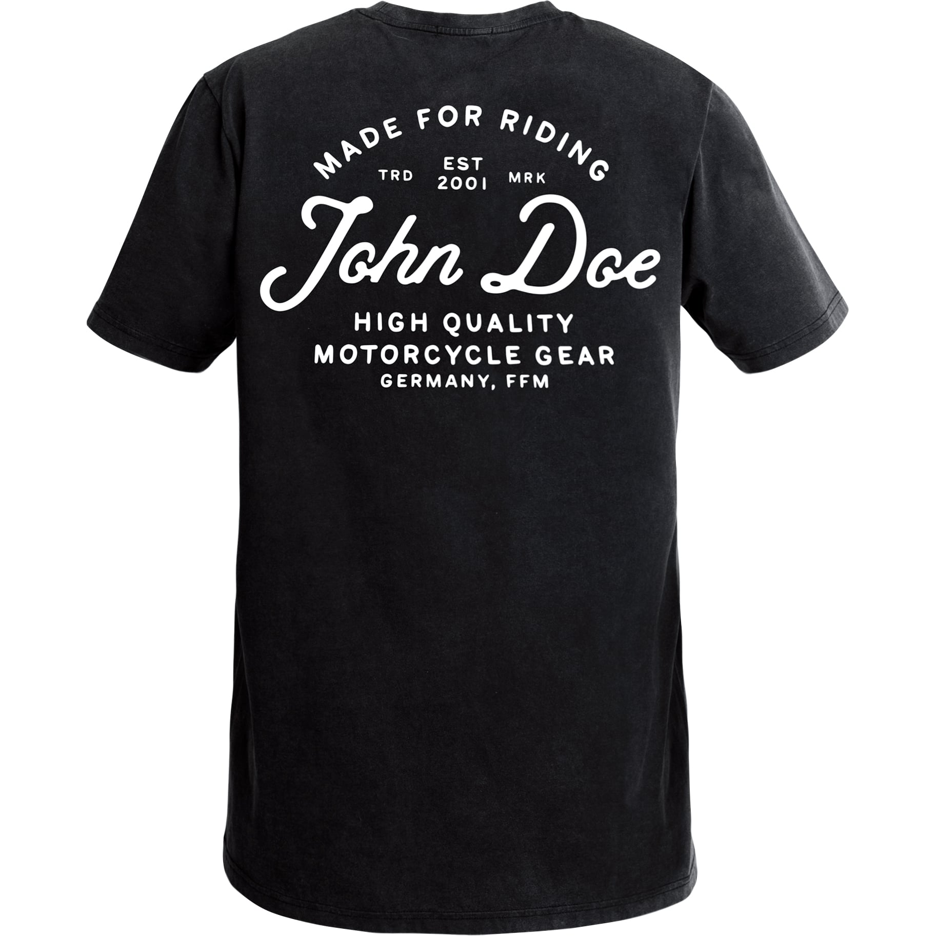 John Doe-T-Shirt JD Lettering schwarz-8021111999001
