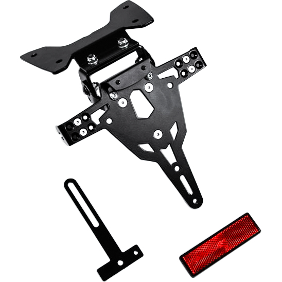 Zieger Kennzeichenhalter Pro Schweiz für GSX-R 600/750 2008-2010 - Motorradteile & Ersatzteile - Anbauteile