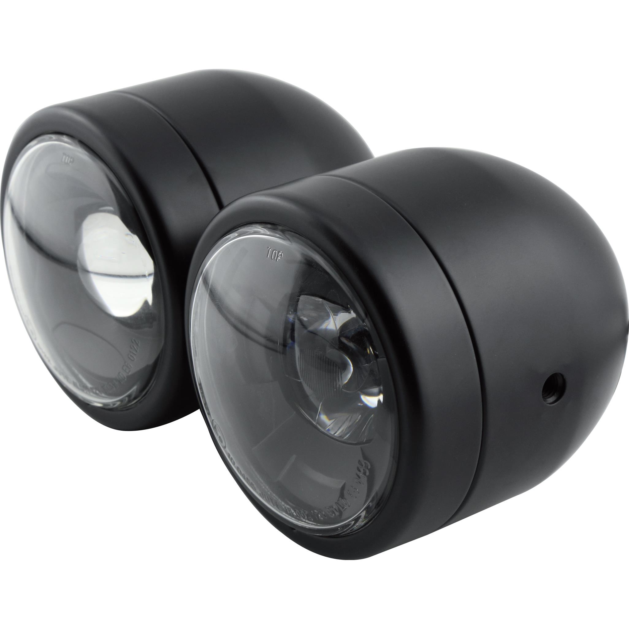 HIGHSIDER smart-LED Doppel-Hauptscheinwerfer Twin Ø107mm schwarz-5732811033004490
