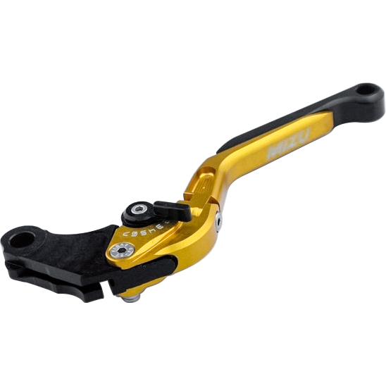 Mizu Kupplungshebel einstellbar/klappbar GP Alu HL01 gold - Motorradteile & Ersatzteile - Lenker, Griffe & Hebel