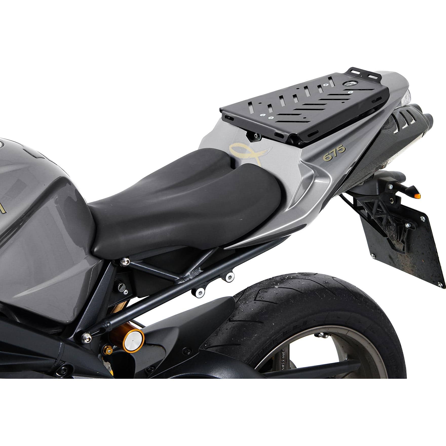 Hepco & Becker Sportrack schwarz für Triumph Daytona 675 /R 2006-2012 - Motorradzubehör - Motorradgepäck