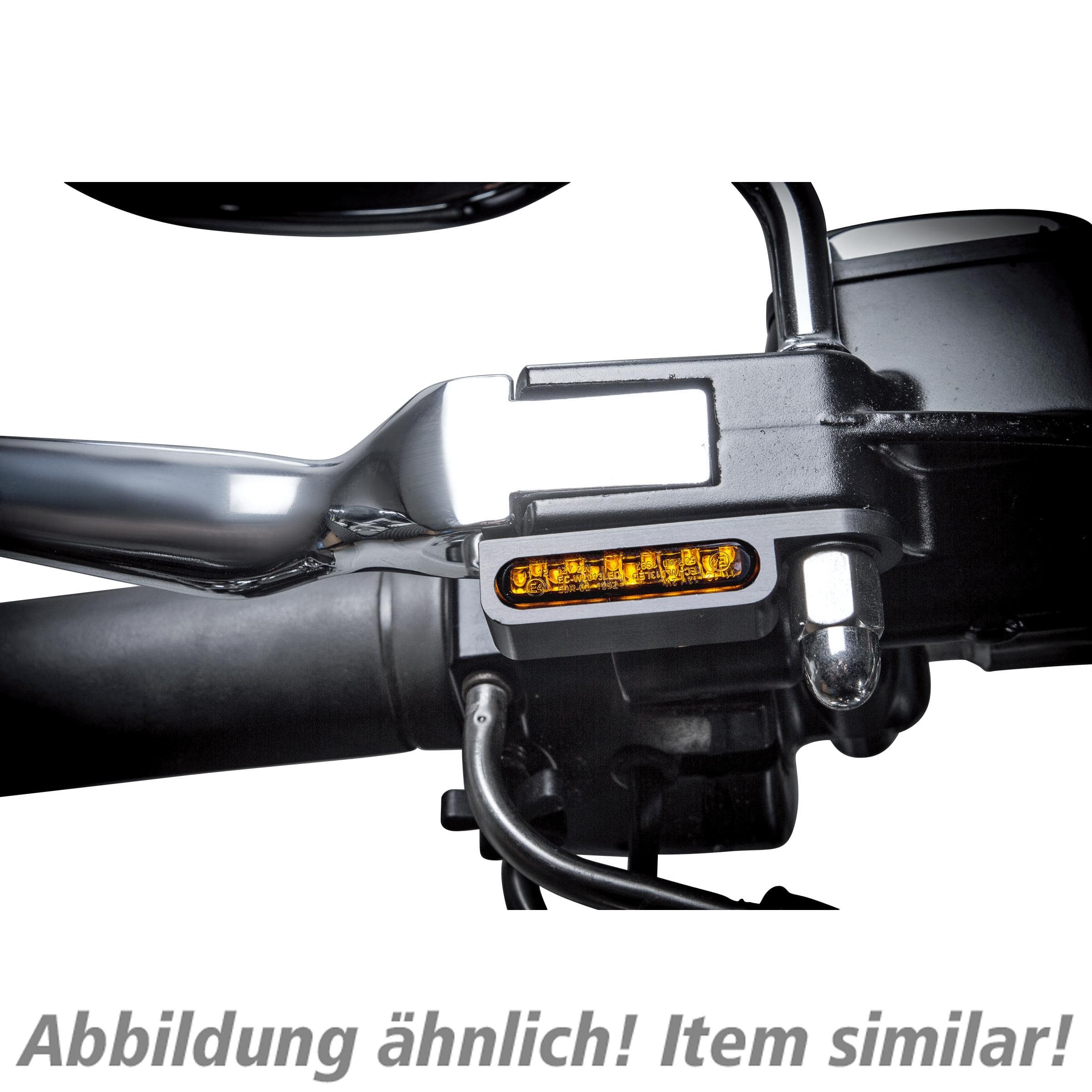 HeinzBikes LED Alu Blinkerpaar vorne für Sportster 1990-2003 chrom - Motorradteile & Ersatzteile - Beleuchtung