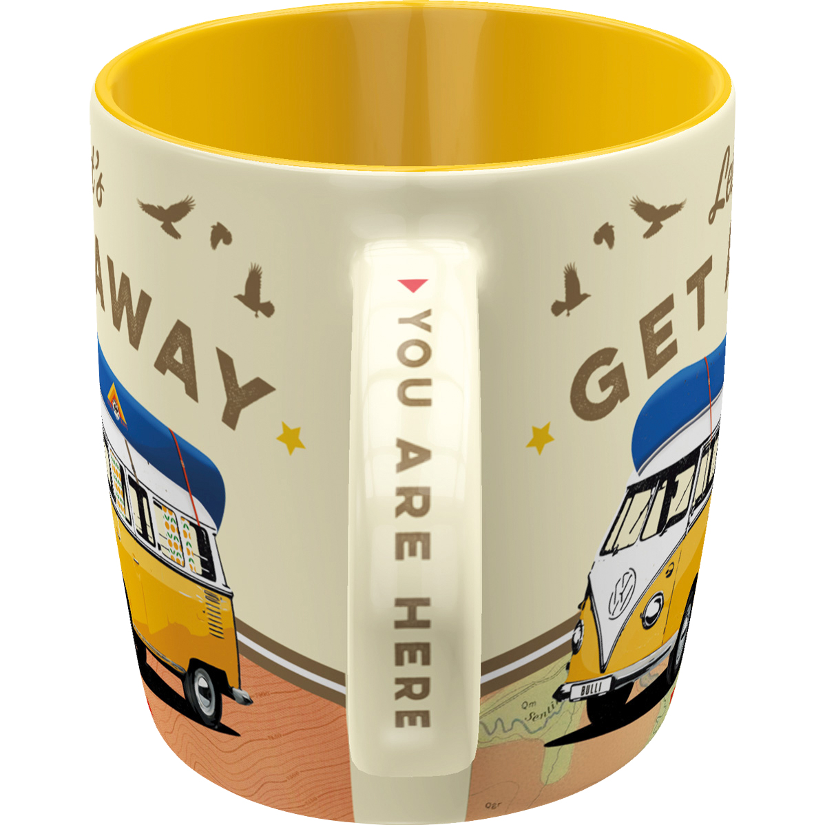Nostalgic-Art-Tasse "Set VW Bulli - Let's Get Away" 330 ml-5741031207030100