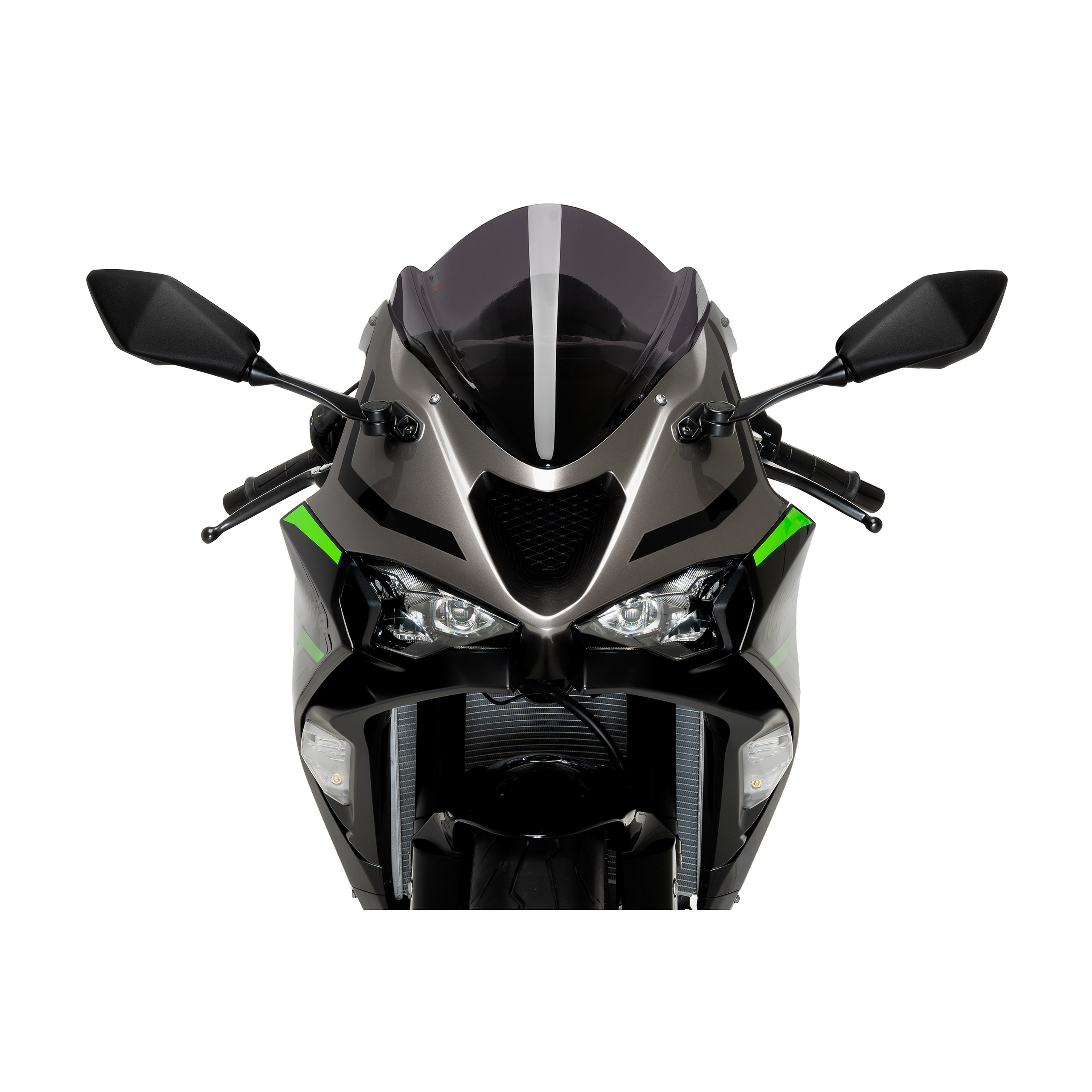 Puig Verkleidungsscheibe Z-Racer stark getönt für ZX-6 R 2024- - Motorradteile & Ersatzteile - Verkleidungen & Abdeckungen