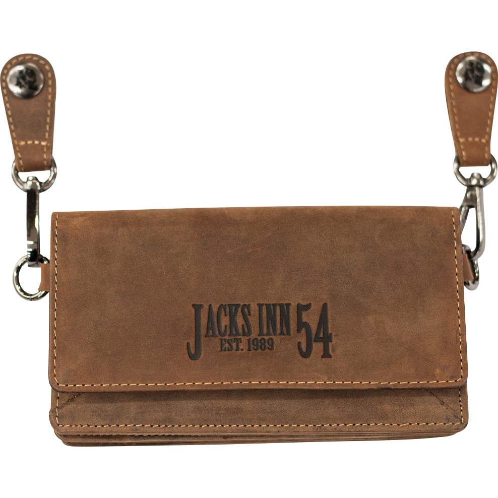 Jack's Inn 54-Leder Geldbörse/Umhänge-/Gürteltasche "White Rum"-5712151209999100