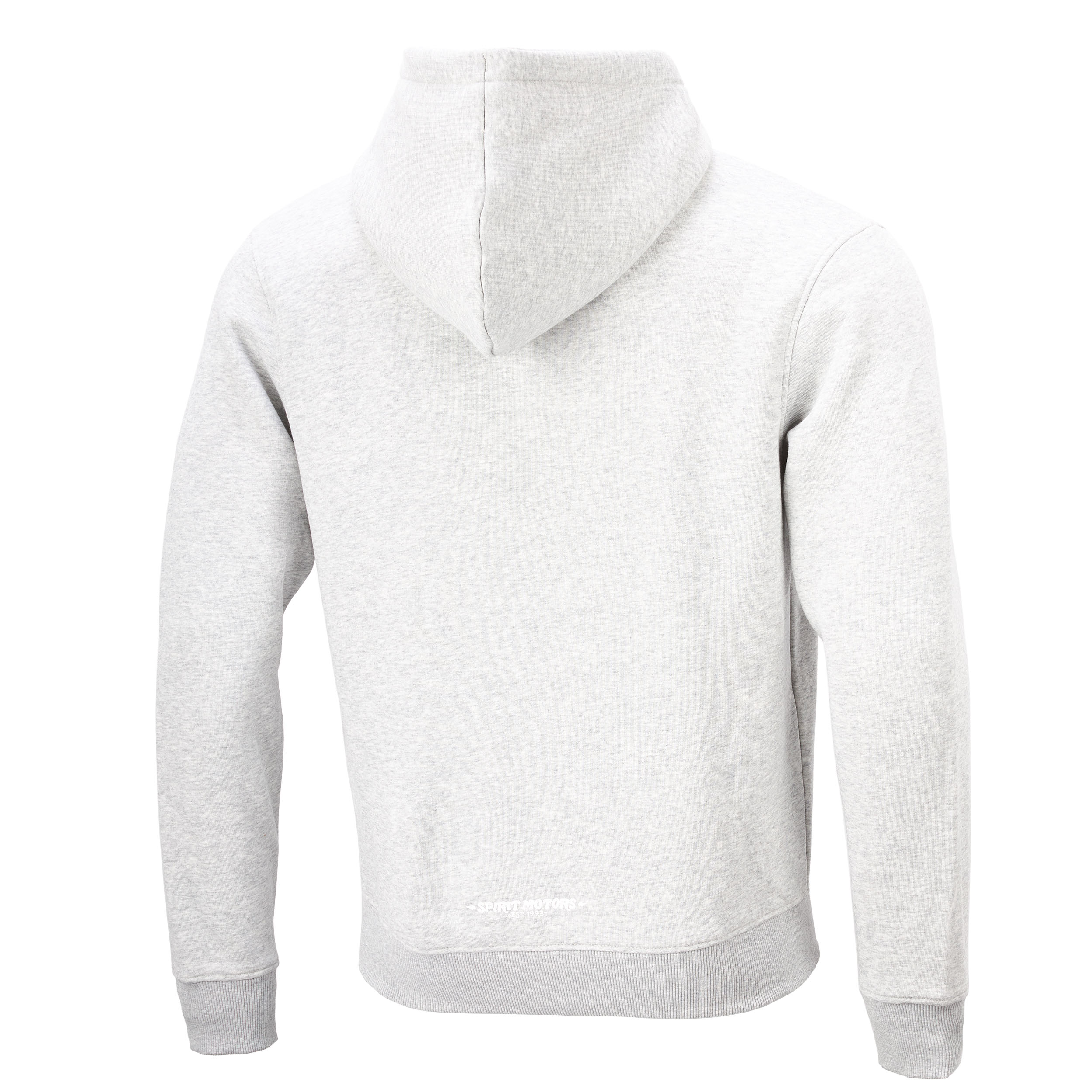Spirit Motors-Taylor Label Hoodie grau meliert-0001604999038