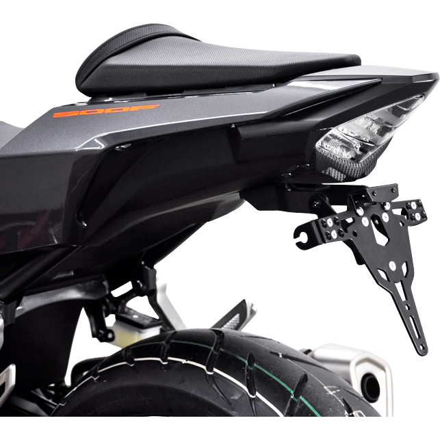 Zieger Kennzeichenhalter Pro für Honda CB/CBR 500 F/X/R/Hornet 16- - Motorradteile & Ersatzteile - Anbauteile