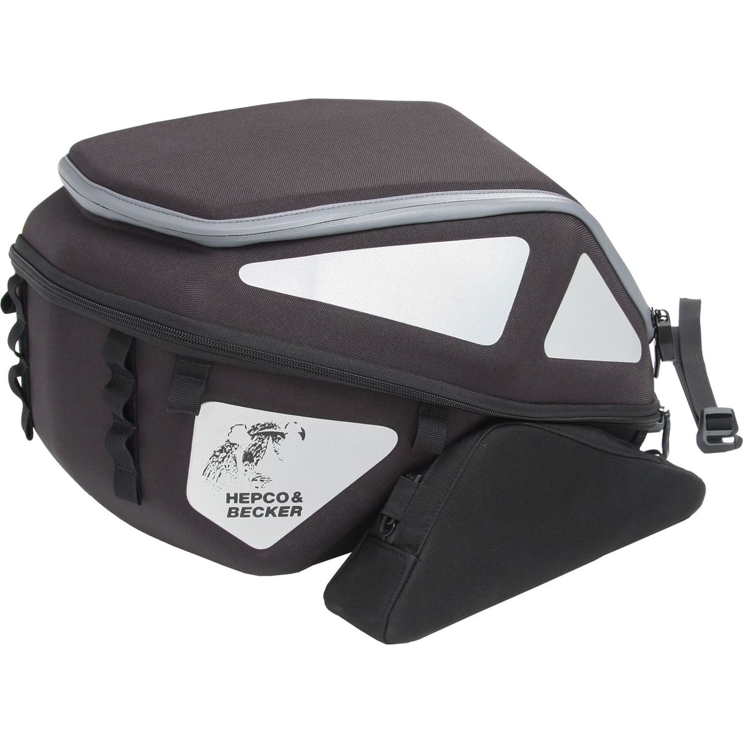 Hepco & Becker-Hecktasche Lock-it Royster 27-32 Liter Basic schwarz/grau-0003299212000000