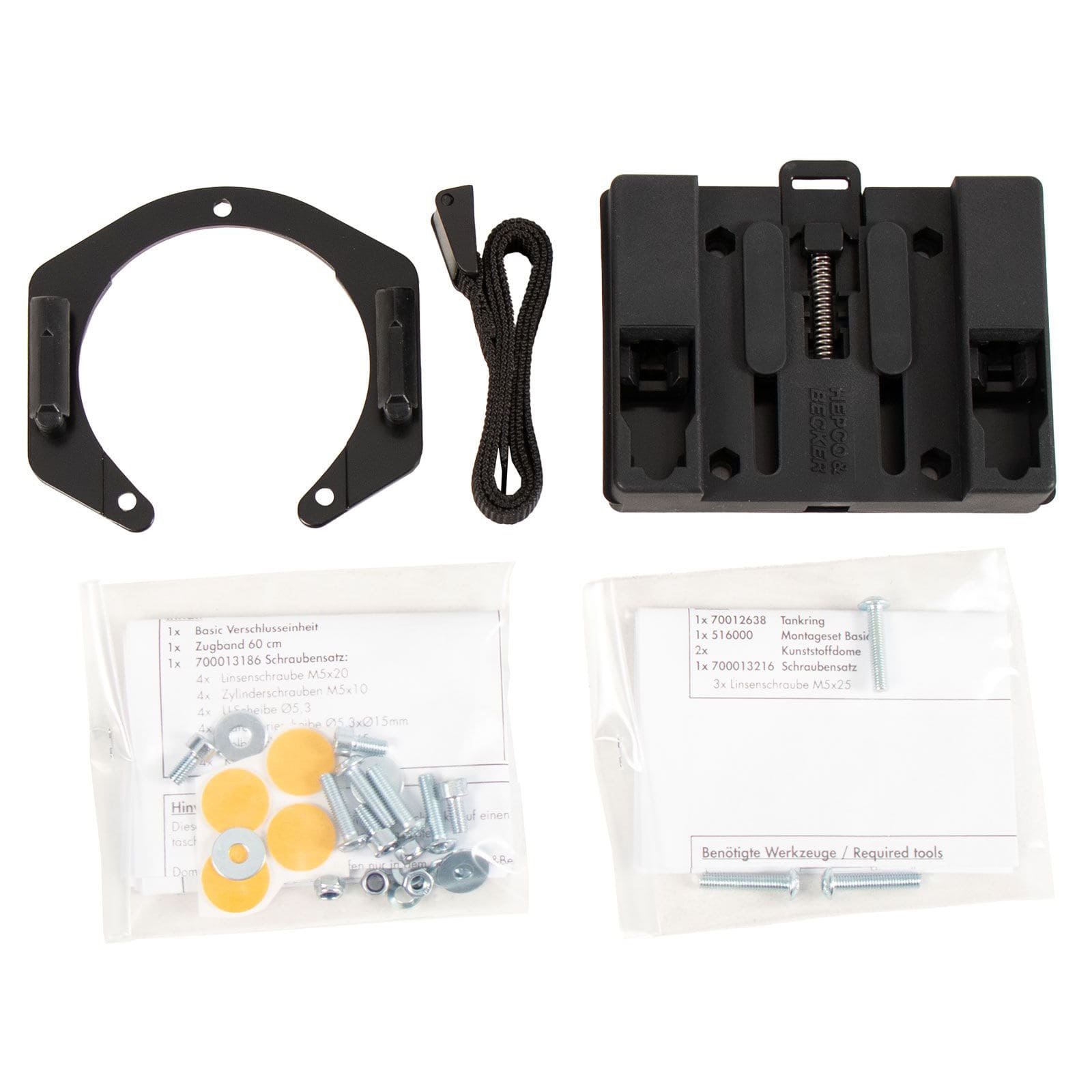 Hepco & Becker Lock-it Tankring Basic für Kawasaki GTR 1400 2012-2016 - Motorradzubehör - Motorradgepäck