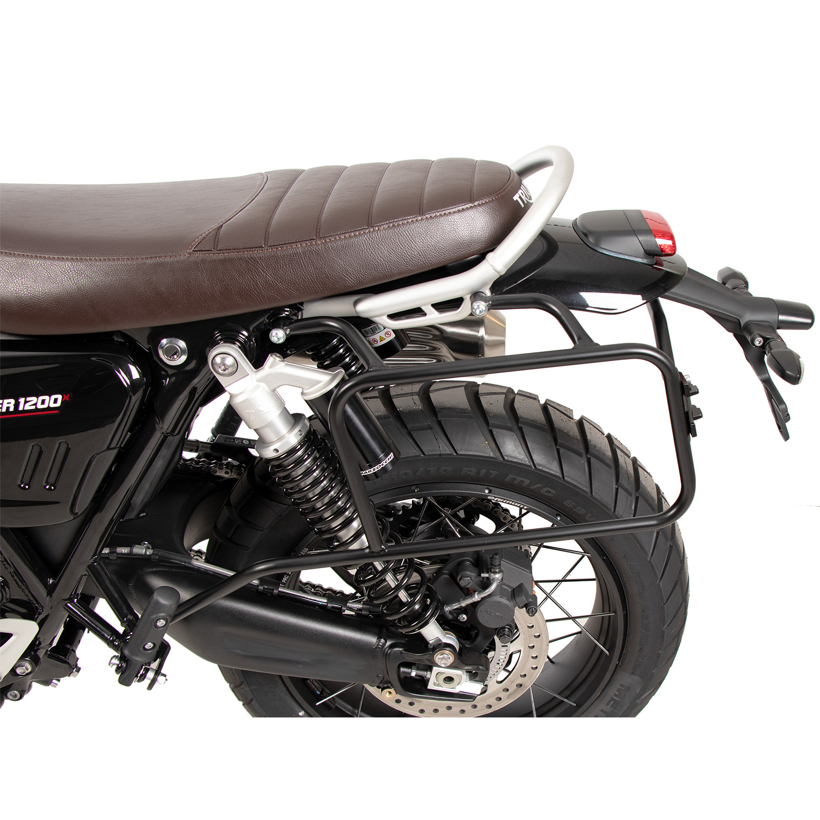 Hepco & Becker Seitenkofferträger links schwarz für Scrambler 1200 X 2024- - Motorradzubehör - Motorradgepäck