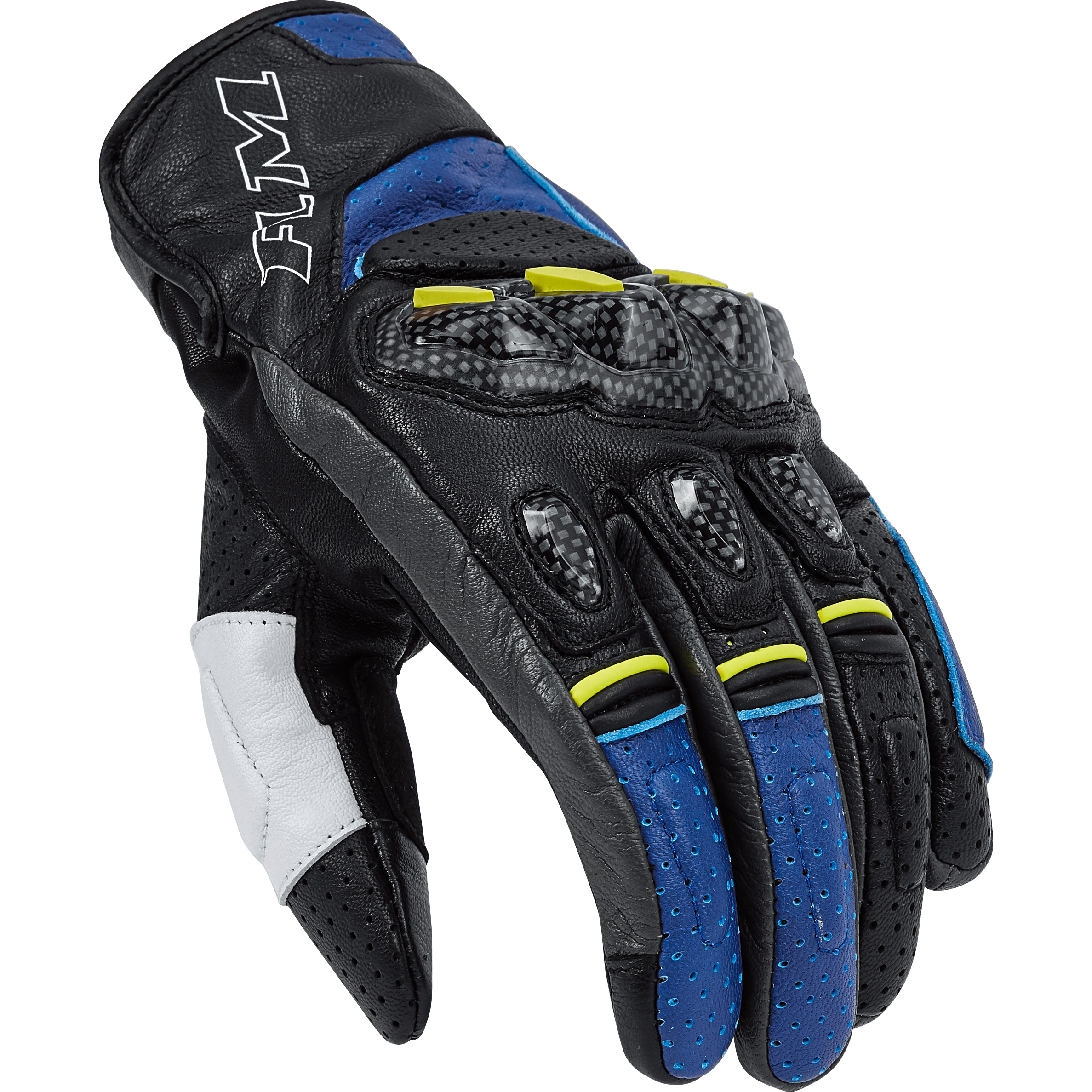 FLM-Octane Lederhandschuh kurz blau 8,5-3114901999003935