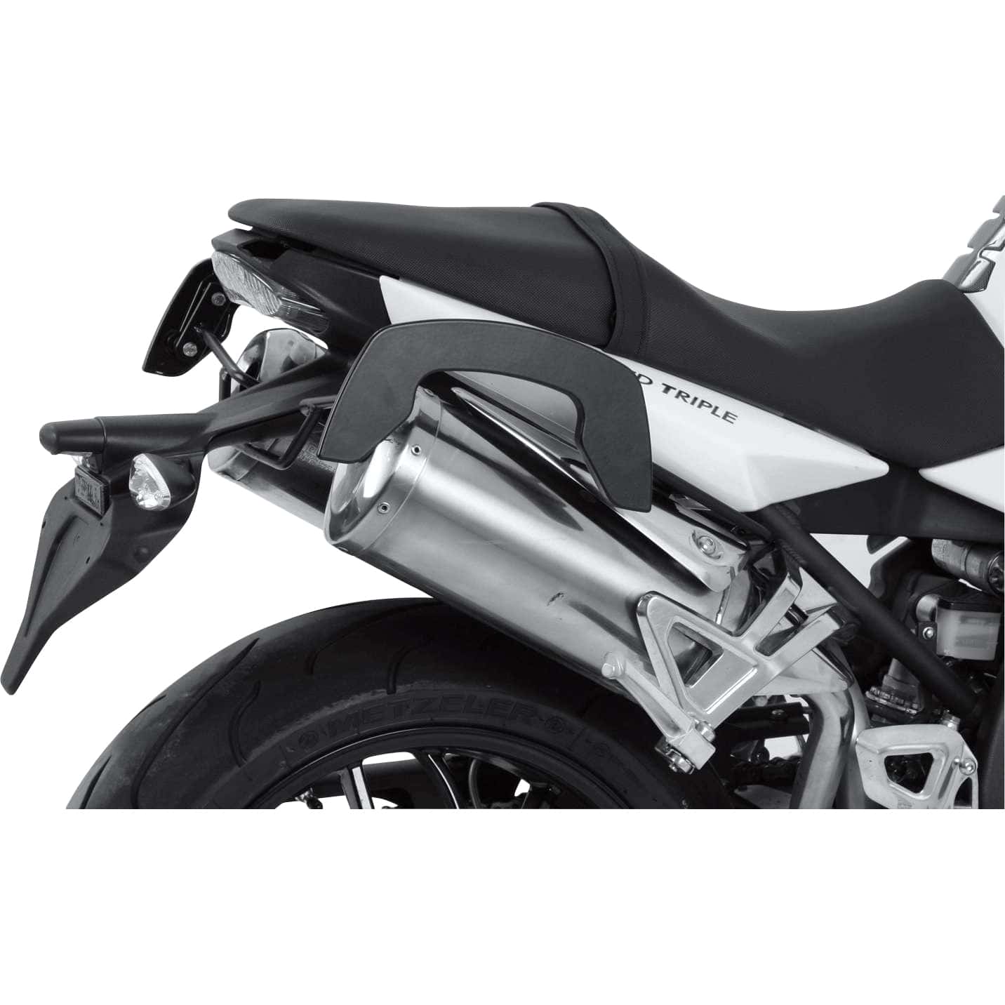 Hepco & Becker C-Bow Seitentaschenhalter schwarz für Speed Triple 2006-2010 - Motorradzubehör - Motorradgepäck