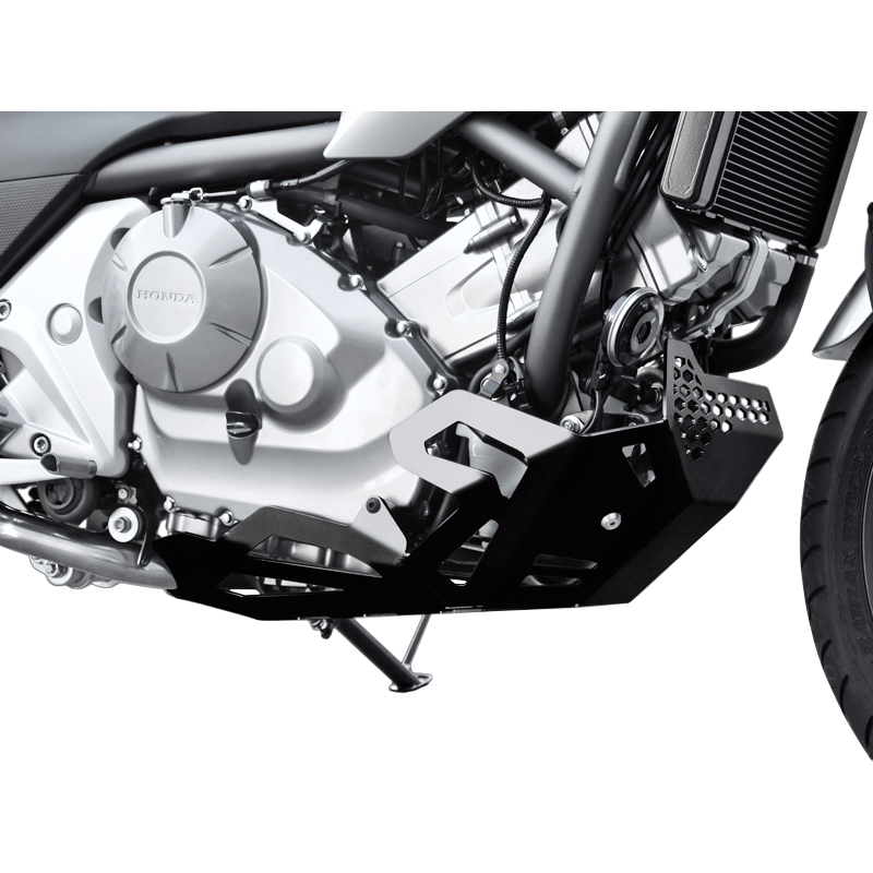 Zieger Motorschutz Alu schwarz für Honda NC 700/750 S/X ohne DCT - Motorradteile & Ersatzteile - Verkleidungen & Abdeckungen