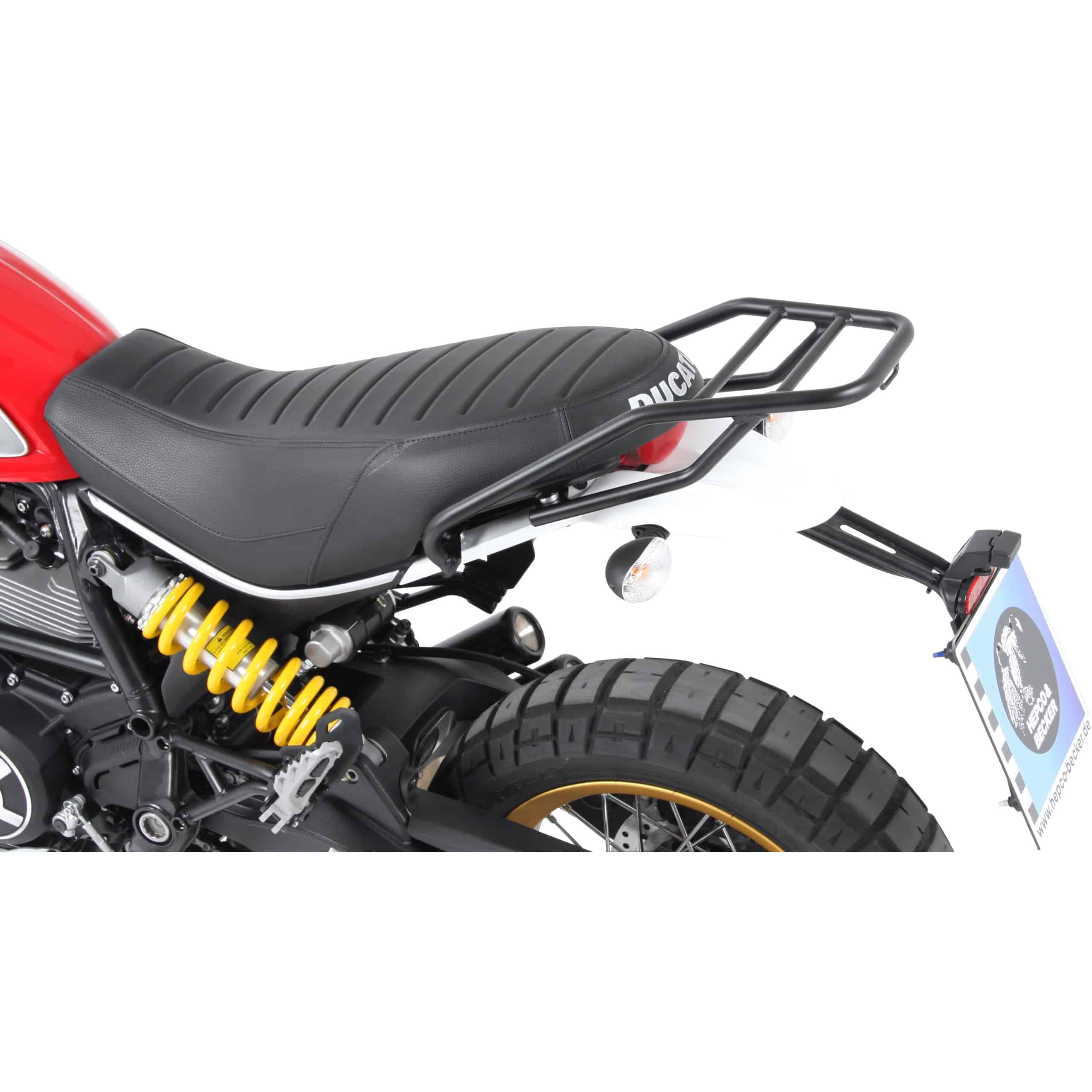 Hepco & Becker Rohrgepäckbrücke schwarz für Ducati Scrambler 800 2015-2018 - Motorradzubehör - Motorradgepäck