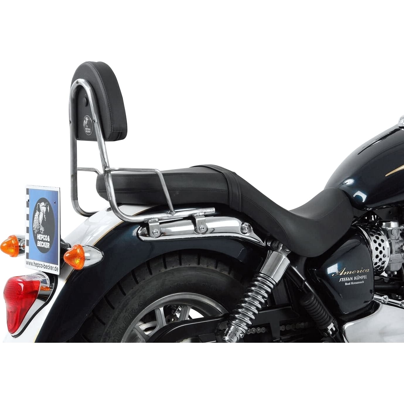 Hepco & Becker Sissybar chrom für Triumph Amerika/Speedmaster 2011-2017 - Motorradteile & Ersatzteile - Anbauteile