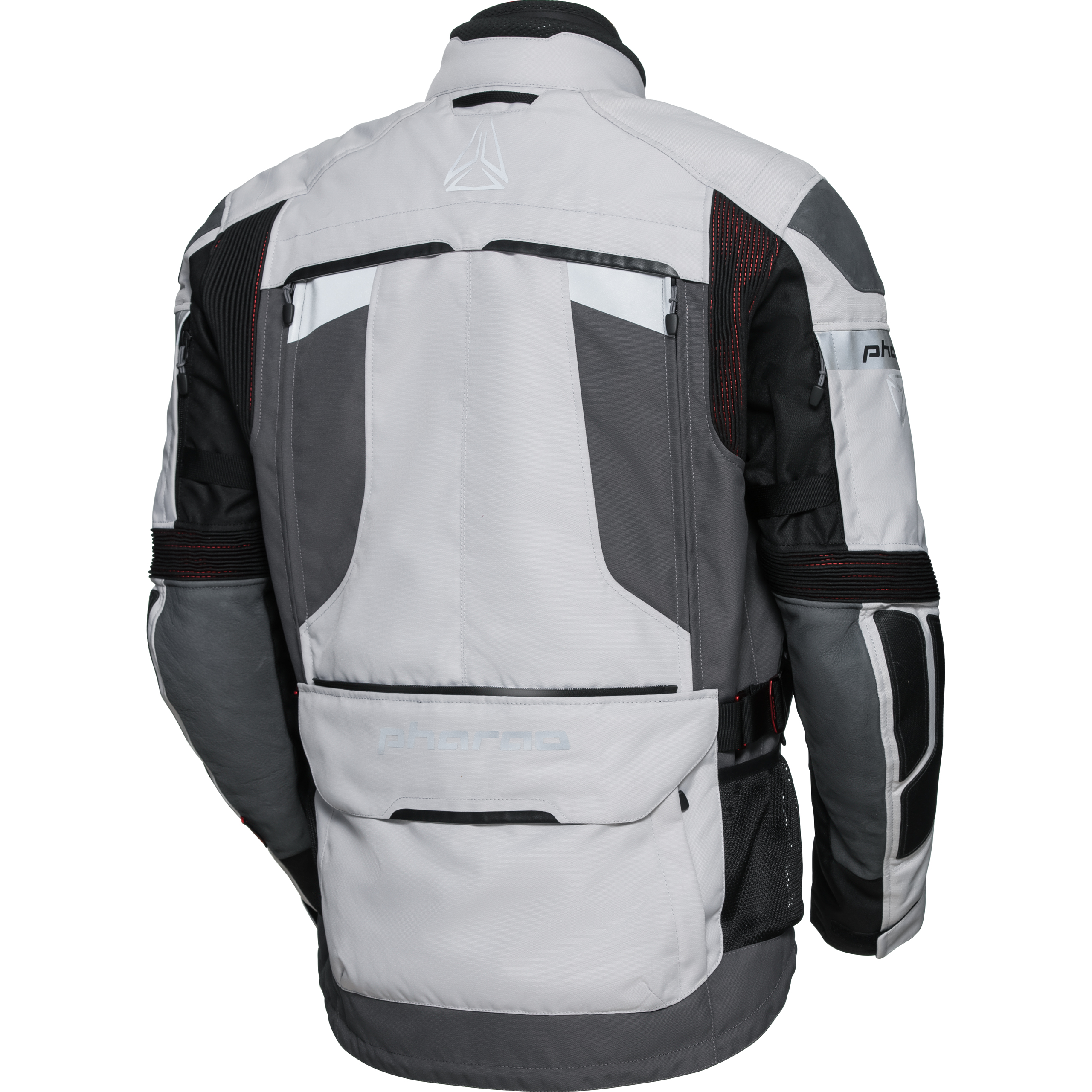 Pharao-Tura WP Adv. Textil-/Lederjacke hellgrau 3XL-2019351999007013