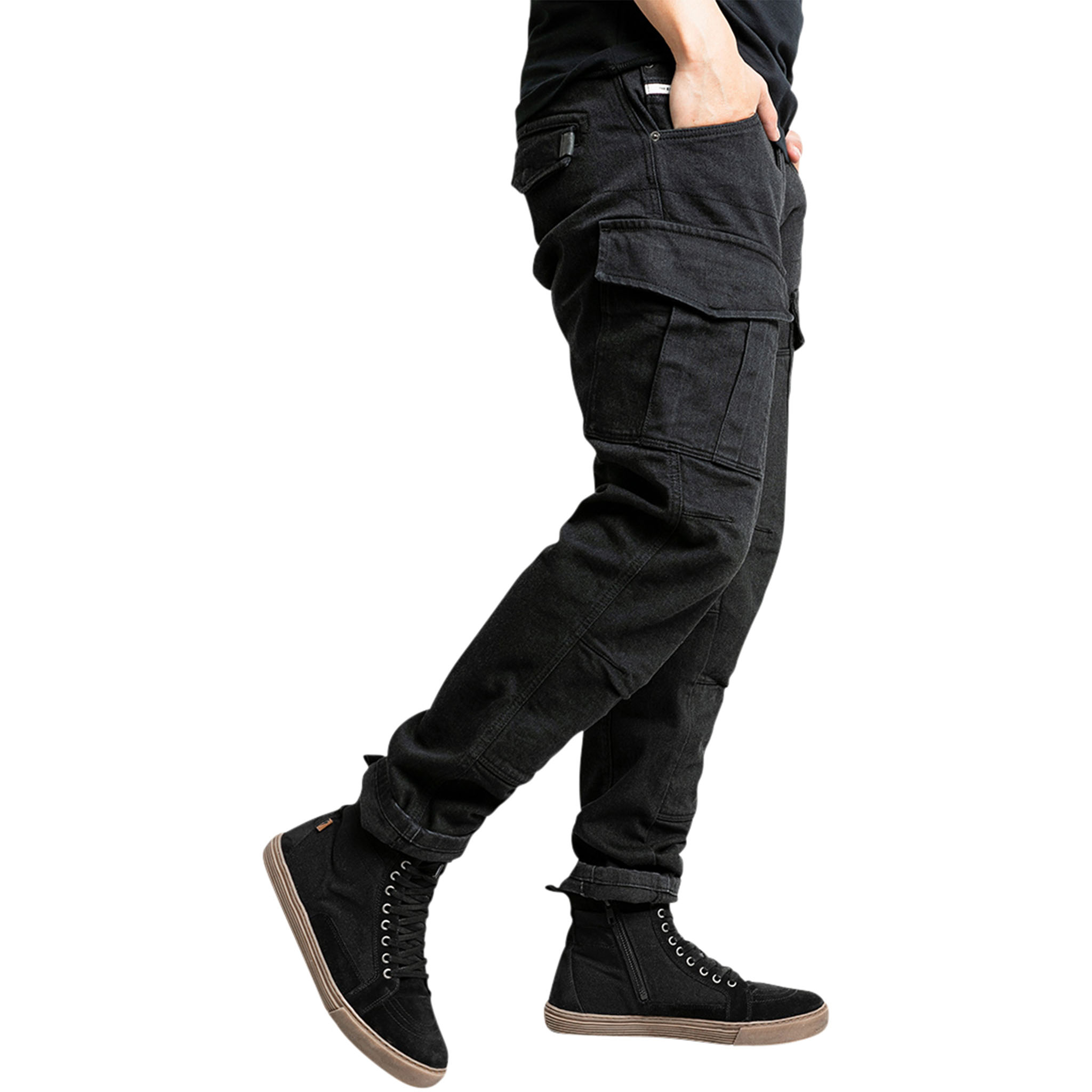 John Doe-Defender Mono Cargo Motorradhose schwarz 32/36-2100011999001266