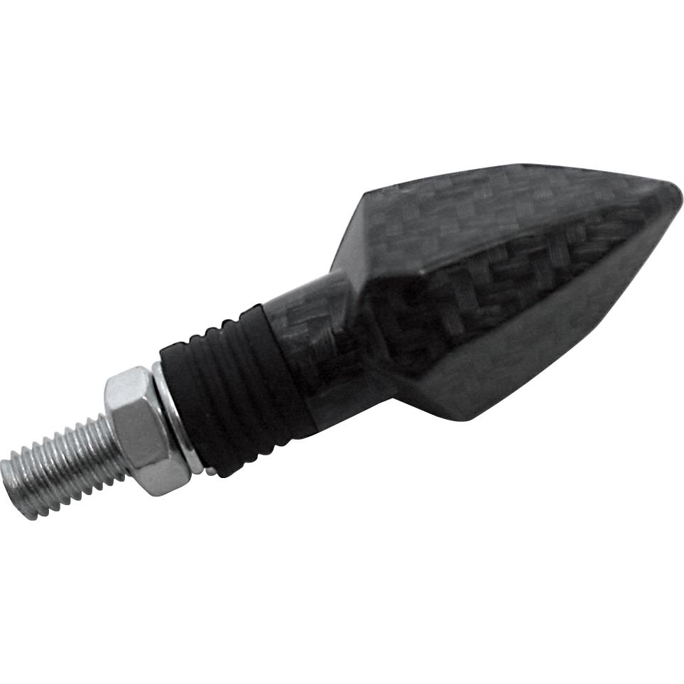 Shin Yo-LED Blinkerpaar Rock M8 carbonlook, getöntes Glas-5705371020000771