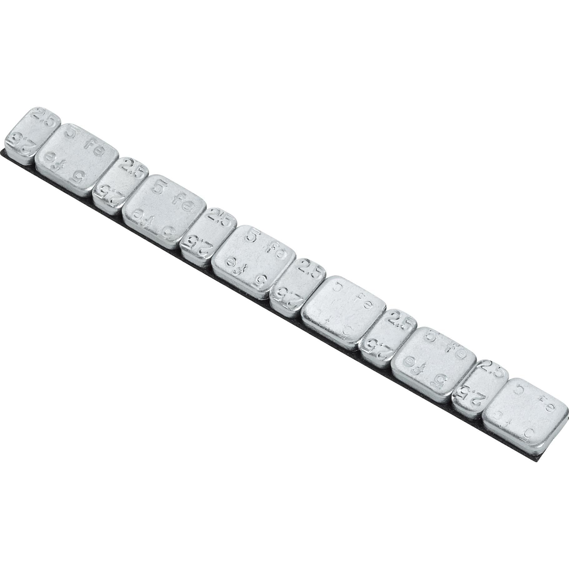 Hi-Q Tools-Klebegewichte, Stahl, 45 Gramm 5g+2,5g Einteilung-5560501153000290